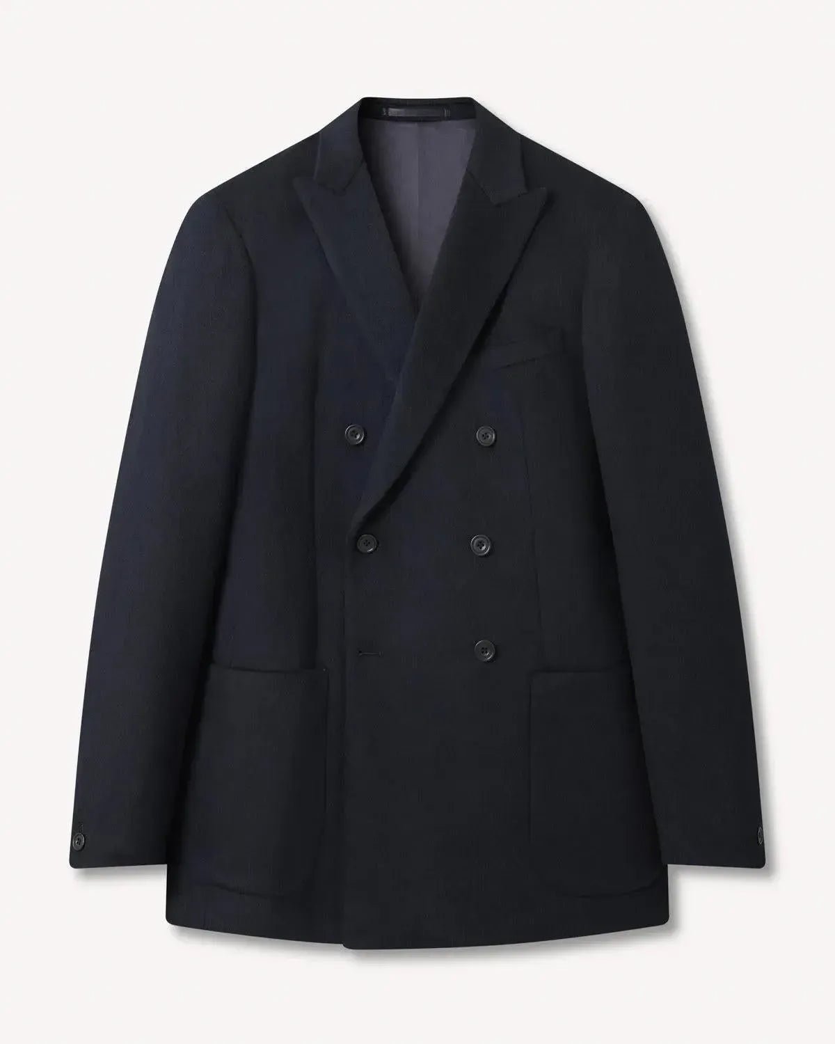 Kilgour Classic DB Cashmere Mix JKT Navy - Savile Row Formalwear Outlet - Malford of London