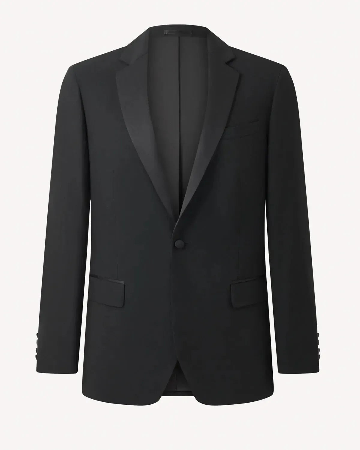 Kilgour Classic Dinner Suit Black-MALFORD OF LONDON SAVILE ROW MENSWEAR OUTLET