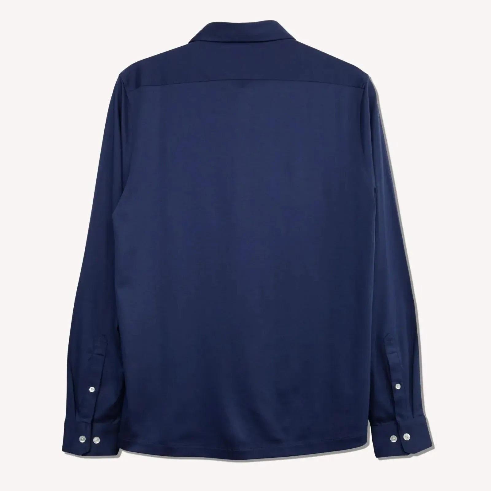 Kilgour Classic Fit Jersey Shirt Air Force Blue-MALFORD OF LONDON SAVILE ROW MENSWEAR OUTLET