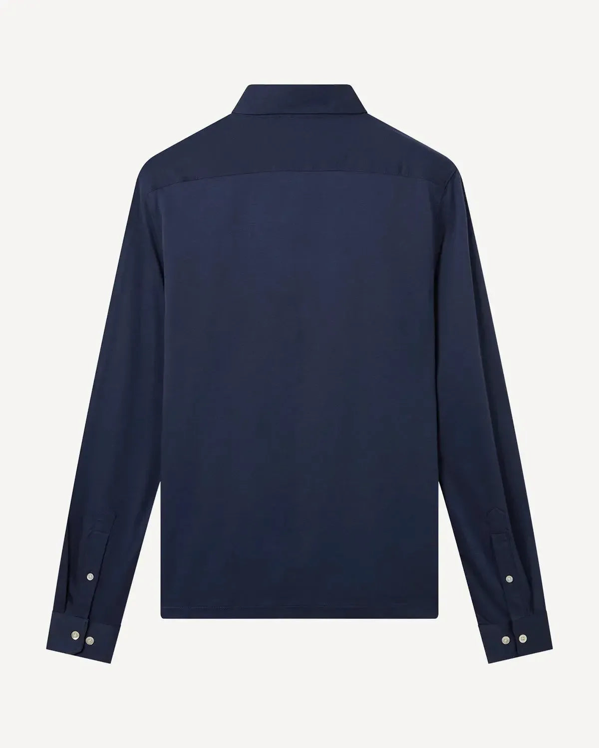 Kilgour Classic Fit Jersey Shirt Navy-MALFORD OF LONDON SAVILE ROW MENSWEAR OUTLET