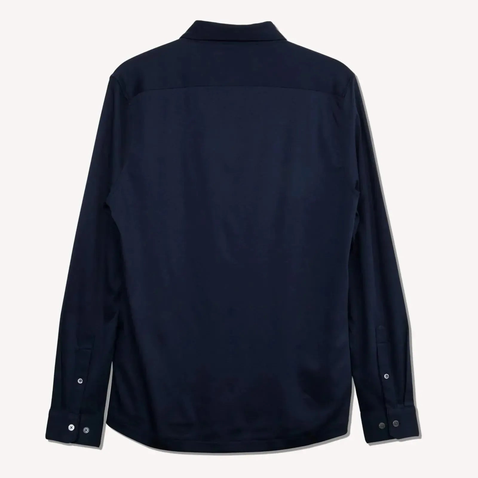 Kilgour Classic Fit Jersey Shirt Navy-MALFORD OF LONDON SAVILE ROW MENSWEAR OUTLET