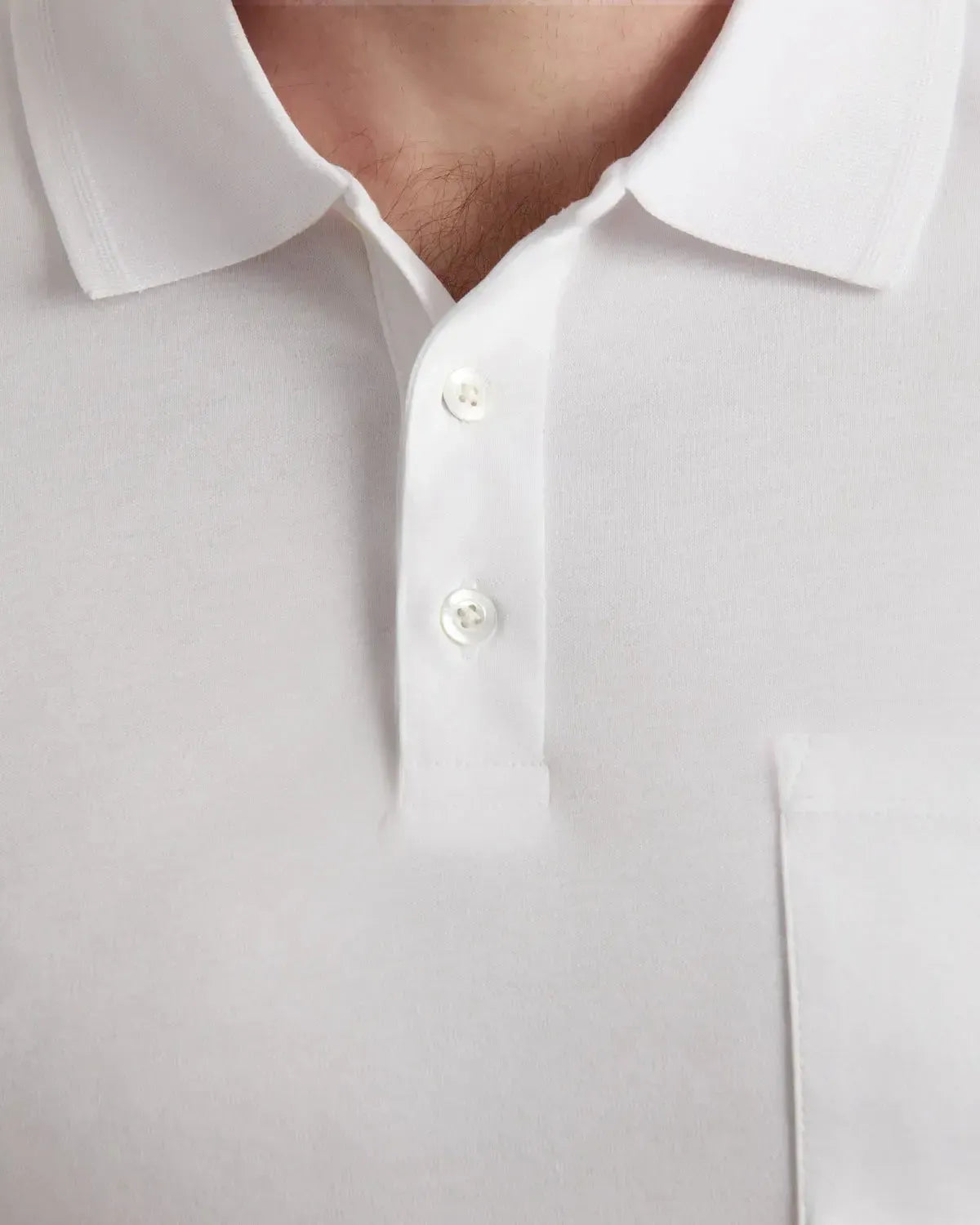 Kilgour Classic Fit Short Sleeve Polo Shirt White-MALFORD OF LONDON SAVILE ROW MENSWEAR OUTLET