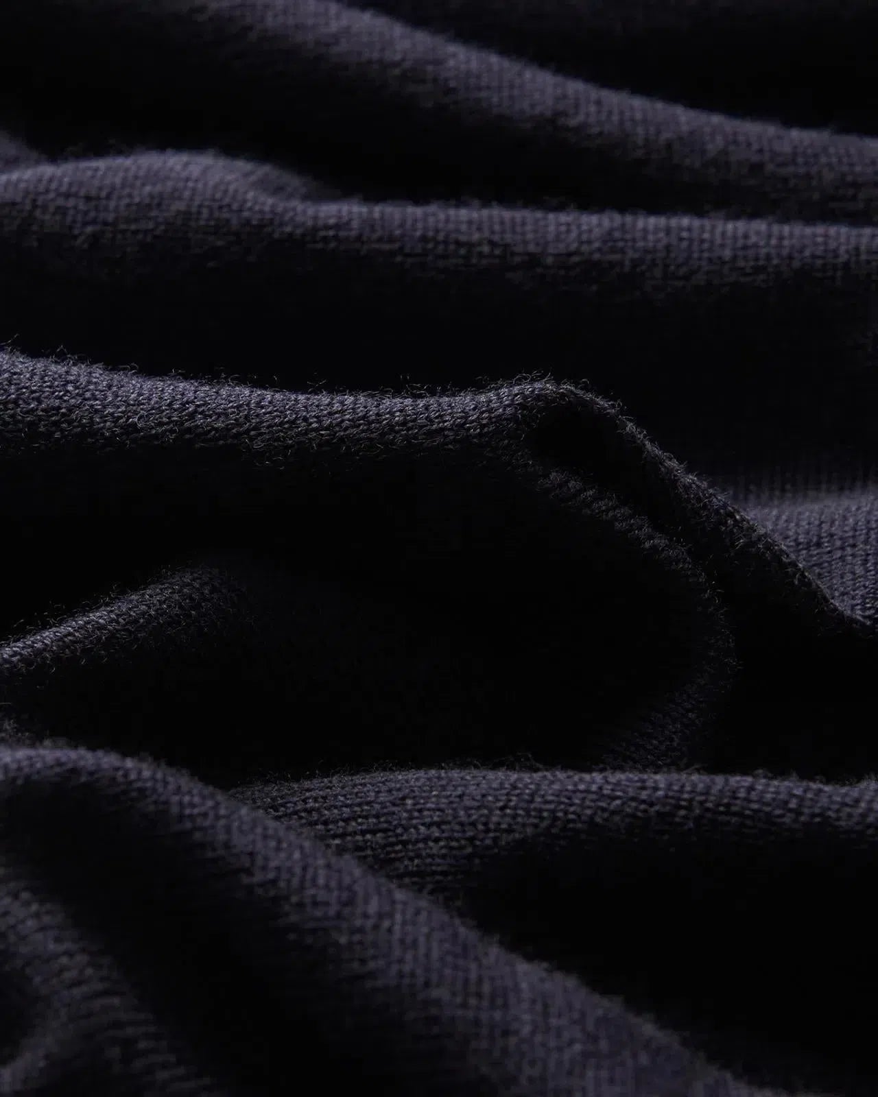 Kilgour Merino Wool Crew Neck Jumper Navy-MALFORD OF LONDON SAVILE ROW MENSWEAR OUTLET