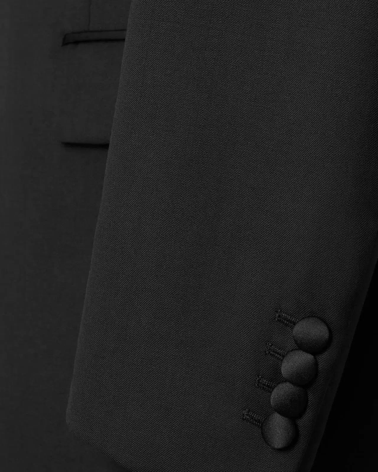 Kilgour Peak Lapel Dinner Suit Black-MALFORD OF LONDON SAVILE ROW MENSWEAR OUTLET