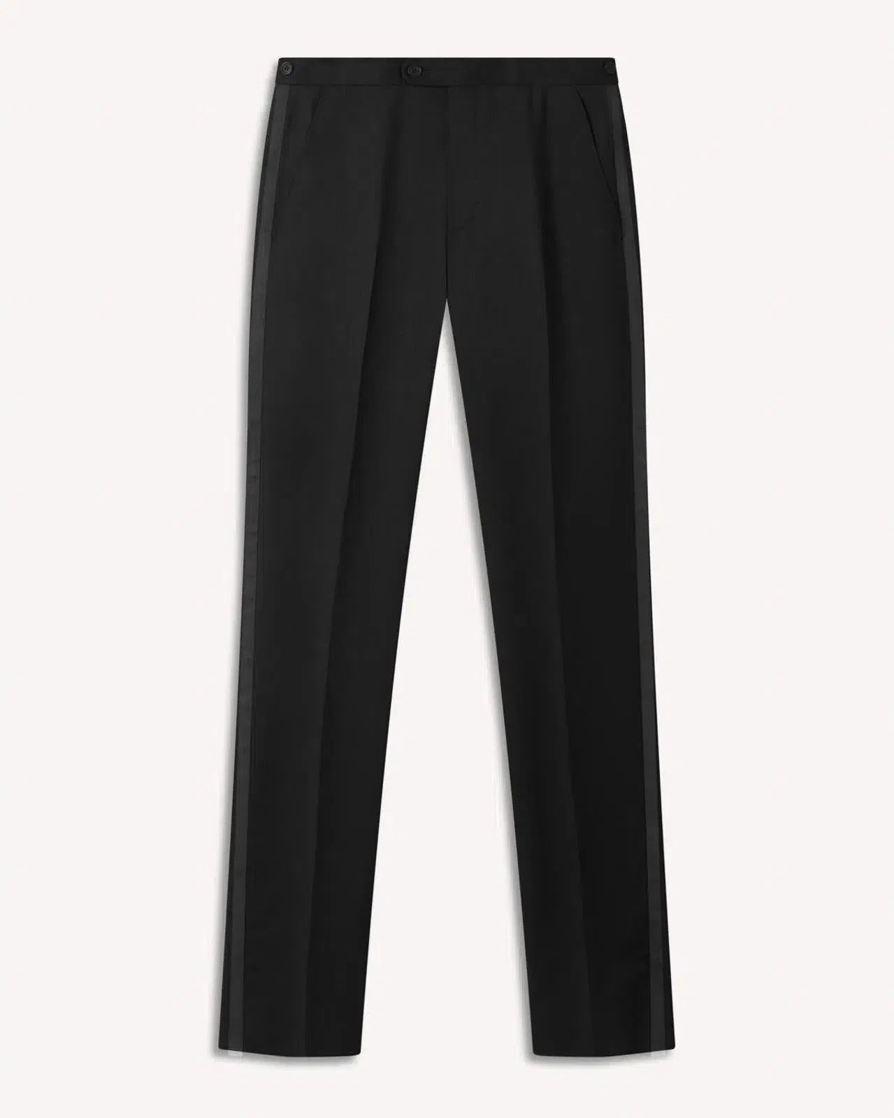 Kilgour Peak Lapel Dinner Suit Black-MALFORD OF LONDON SAVILE ROW MENSWEAR OUTLET