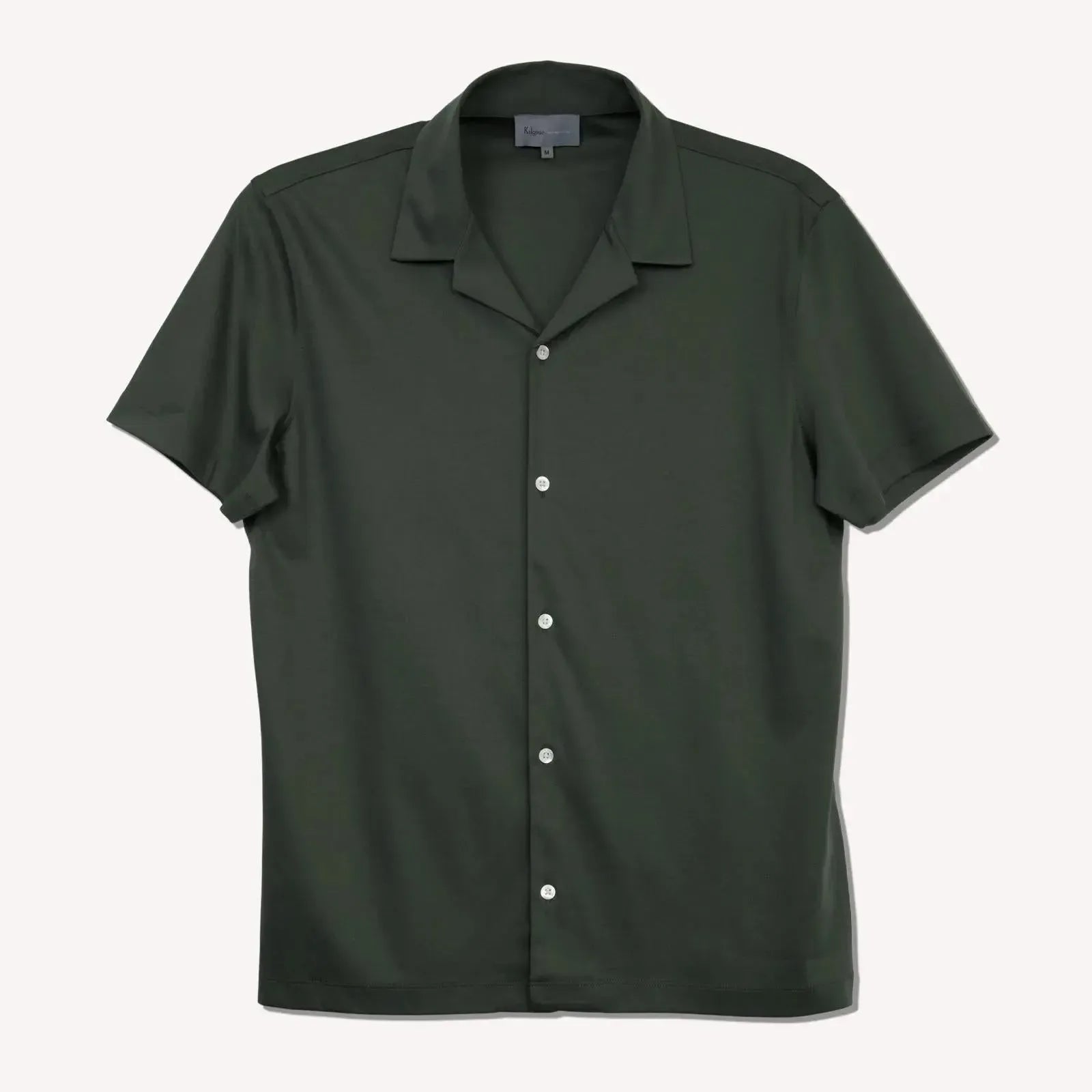 Kilgour Resort Fit Short Sleeve Shirt Green-MALFORD OF LONDON SAVILE ROW MENSWEAR OUTLET