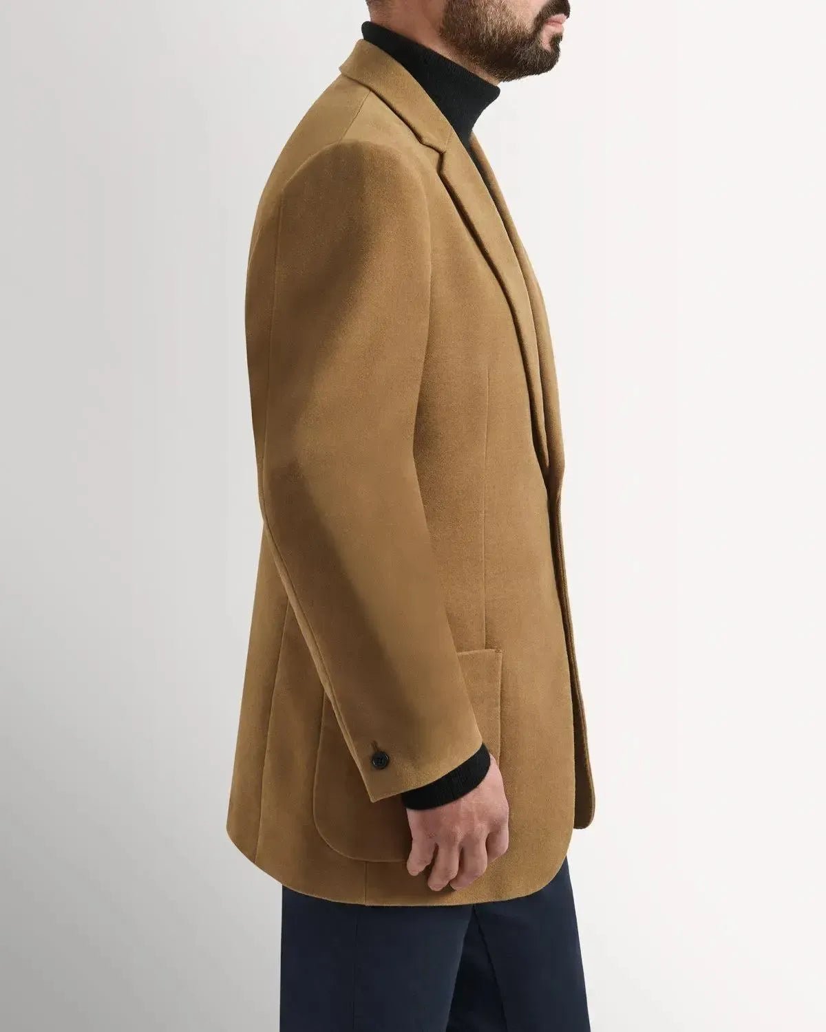 Kilgour SB Classic Cotton Moleskin JKT Camel - Savile Row Formalwear Outlet - Malford of London