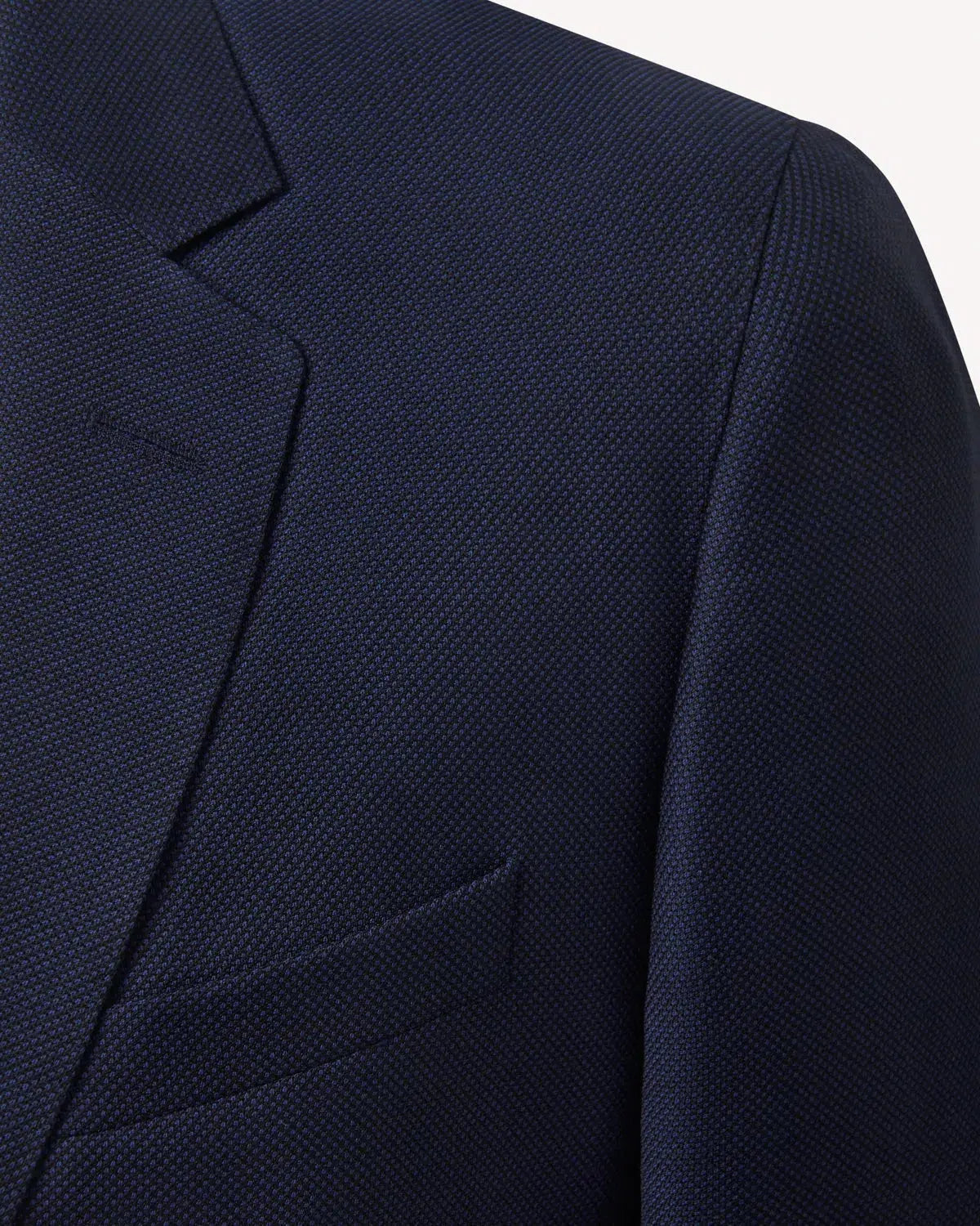 Kilgour SB1 KG Single Breasted Birdseye Suit Navy-MALFORD OF LONDON SAVILE ROW MENSWEAR OUTLET