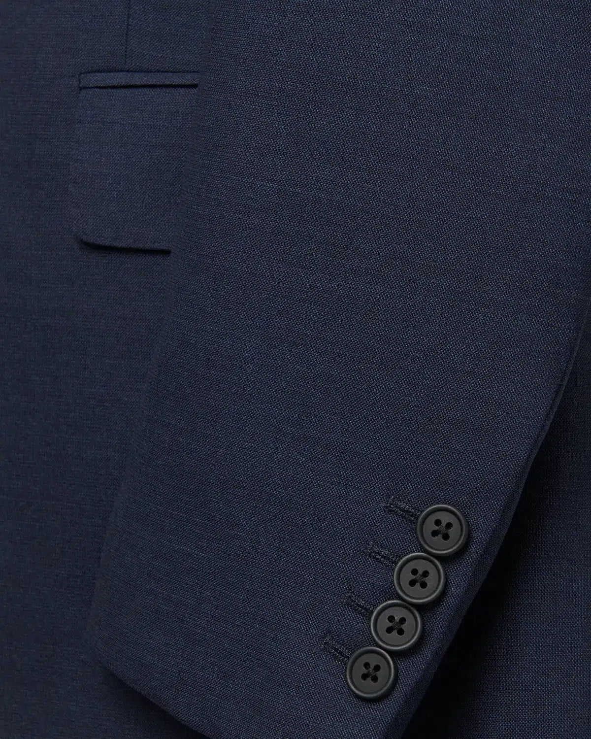 Kilgour SB1 KG Single Breasted End on End Suit Navy-MALFORD OF LONDON SAVILE ROW MENSWEAR OUTLET