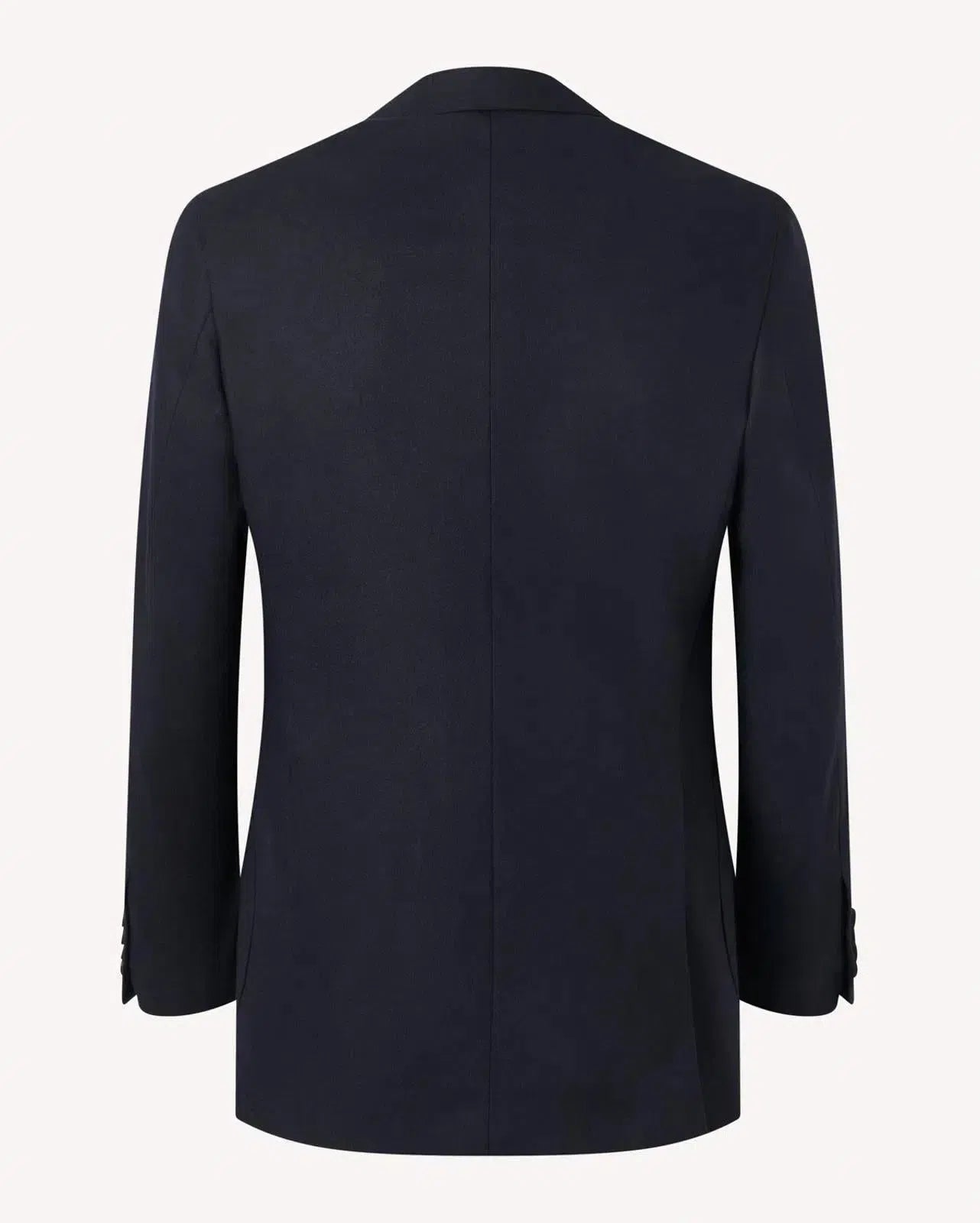 Kilgour Single Breasted Flannel Jacket Dark Navy-MALFORD OF LONDON SAVILE ROW MENSWEAR OUTLET