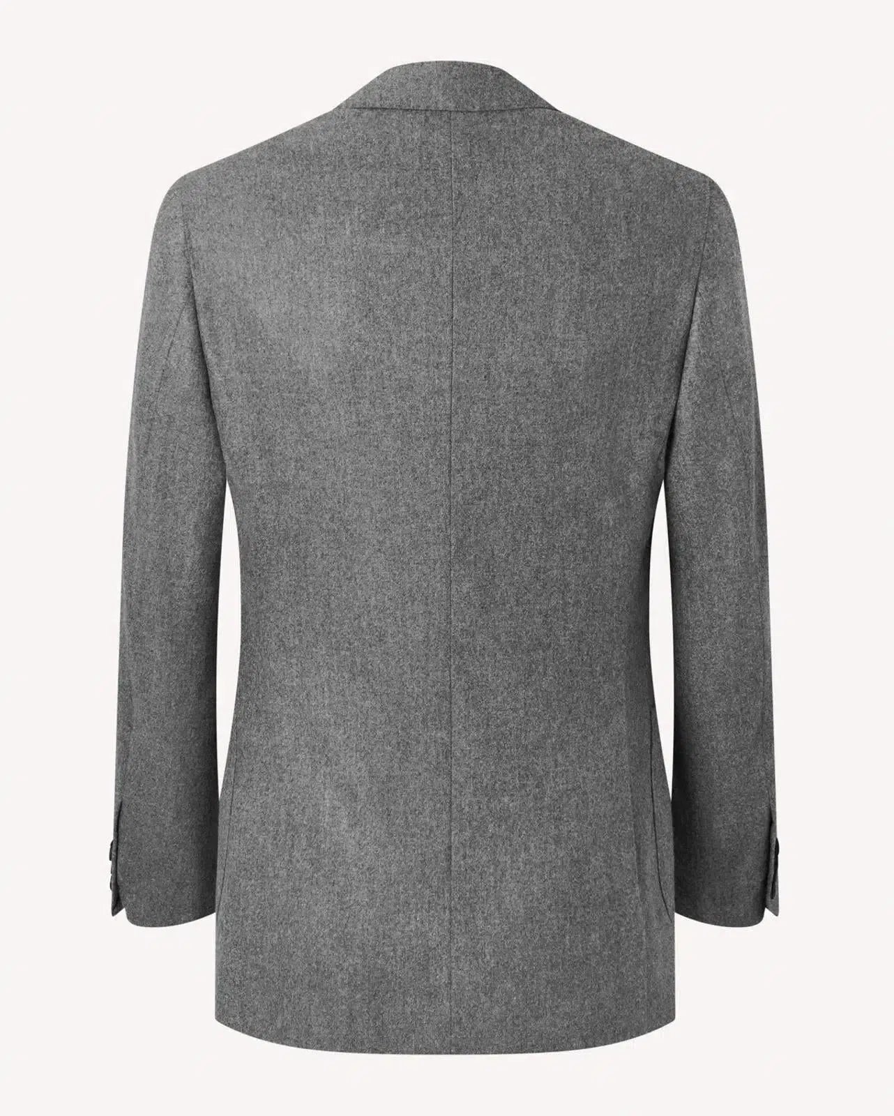 Kilgour Single Breasted Flannel Jacket Grey-MALFORD OF LONDON SAVILE ROW MENSWEAR OUTLET