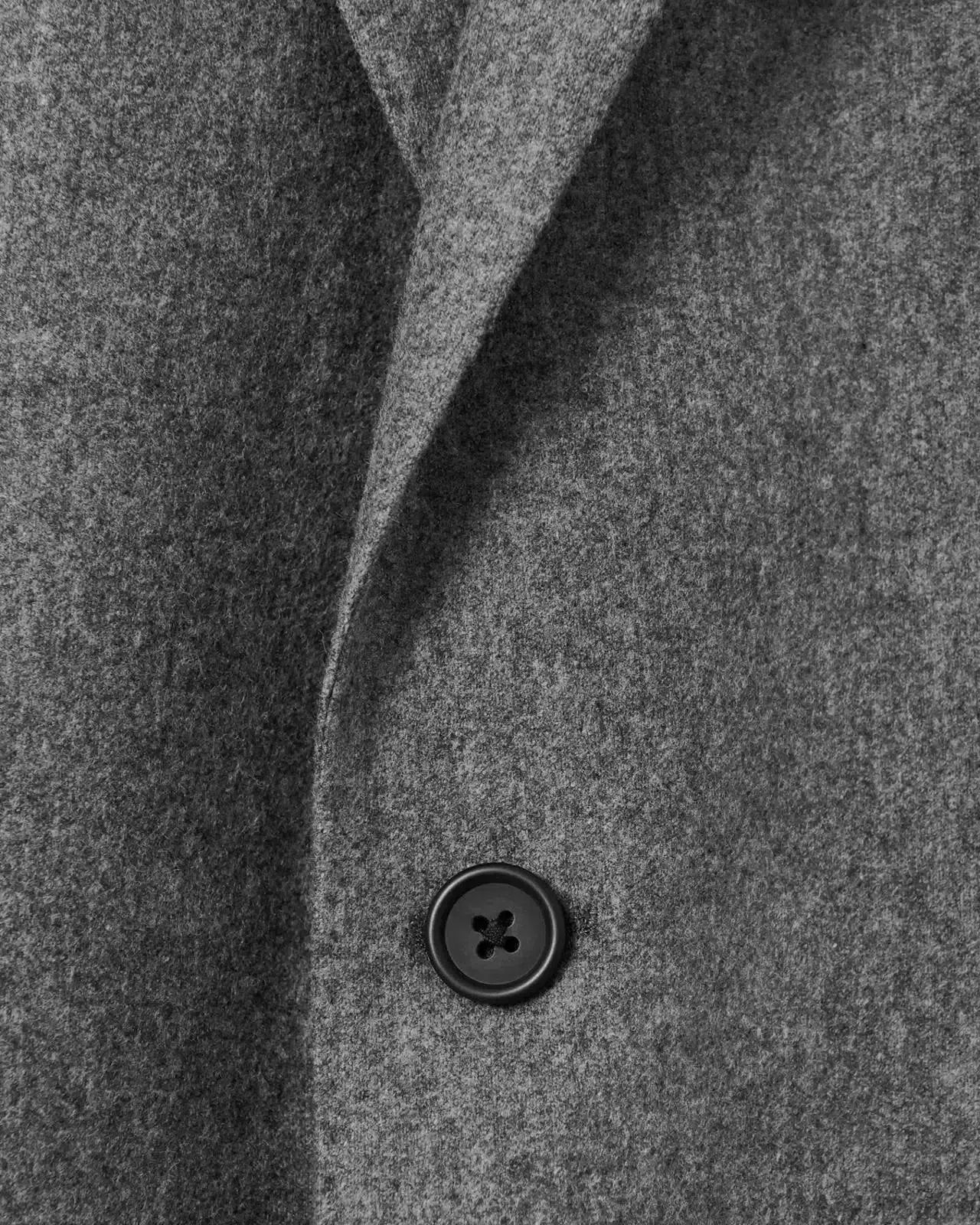 Kilgour Single Breasted Flannel Jacket Grey-MALFORD OF LONDON SAVILE ROW MENSWEAR OUTLET