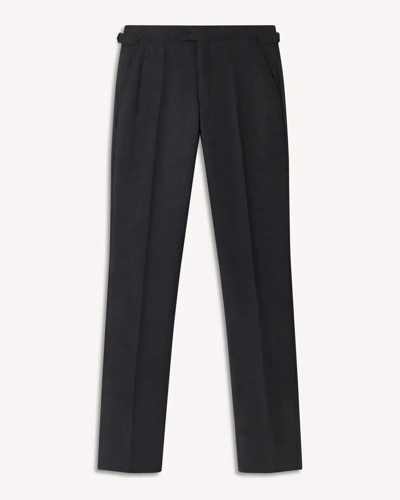 Kilgour Textured Weave Suit Charcoal Grey-MALFORD OF LONDON SAVILE ROW MENSWEAR OUTLET