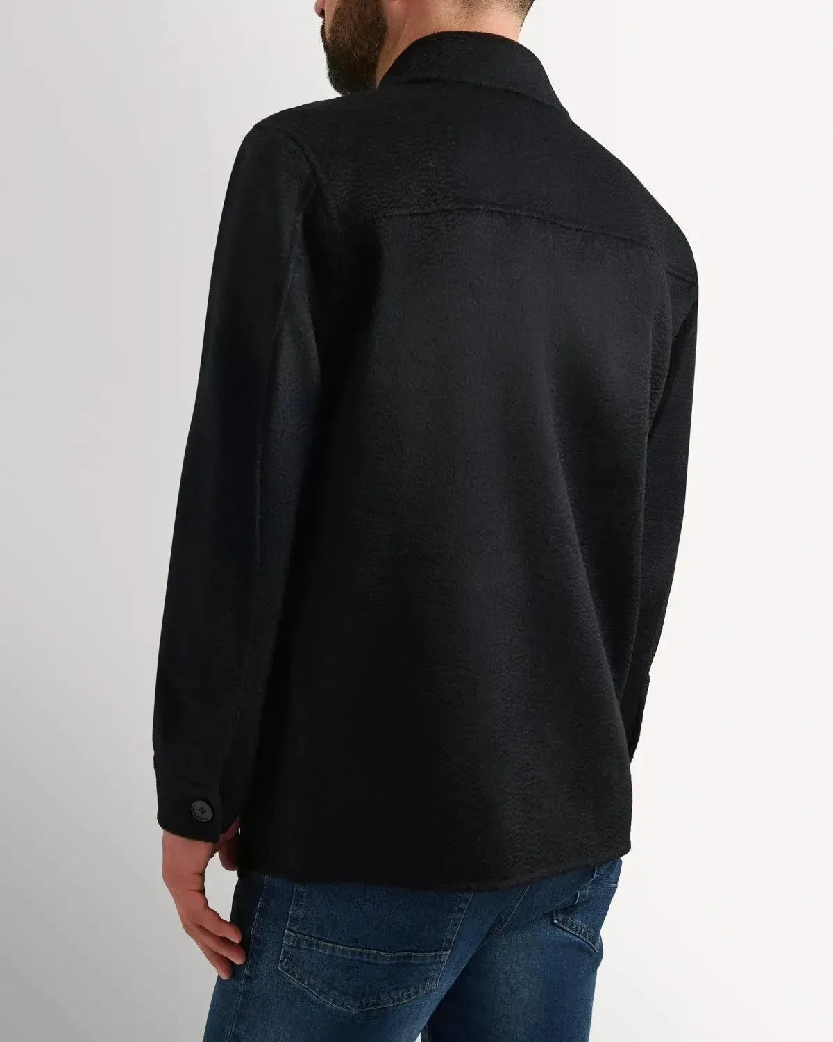 Kilgour Town Coat Black-MALFORD OF LONDON SAVILE ROW MENSWEAR OUTLET