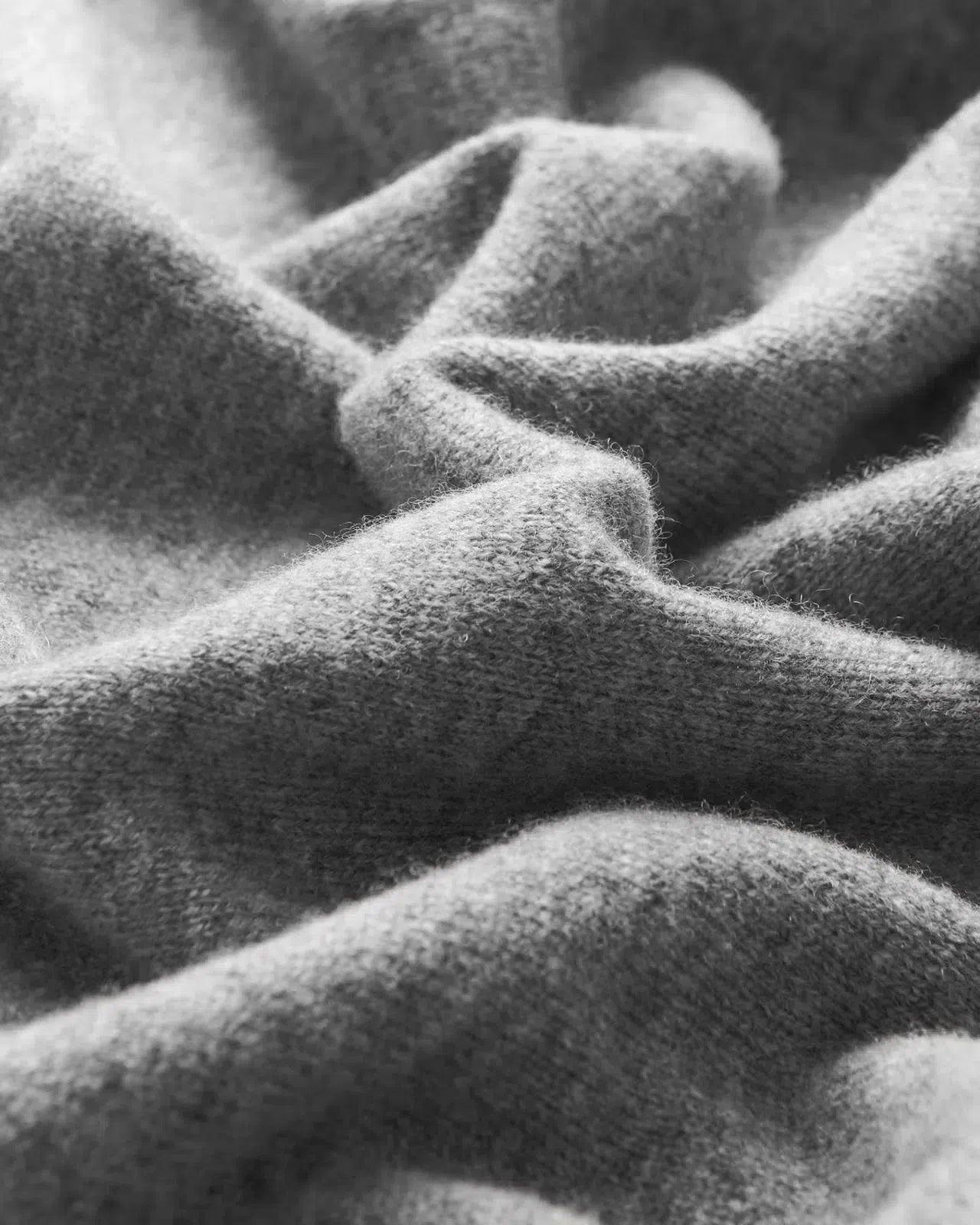 Kilgour Wool/Cashmere Mix Turtle Neck Jumper Grey Flannel-MALFORD OF LONDON SAVILE ROW MENSWEAR OUTLET