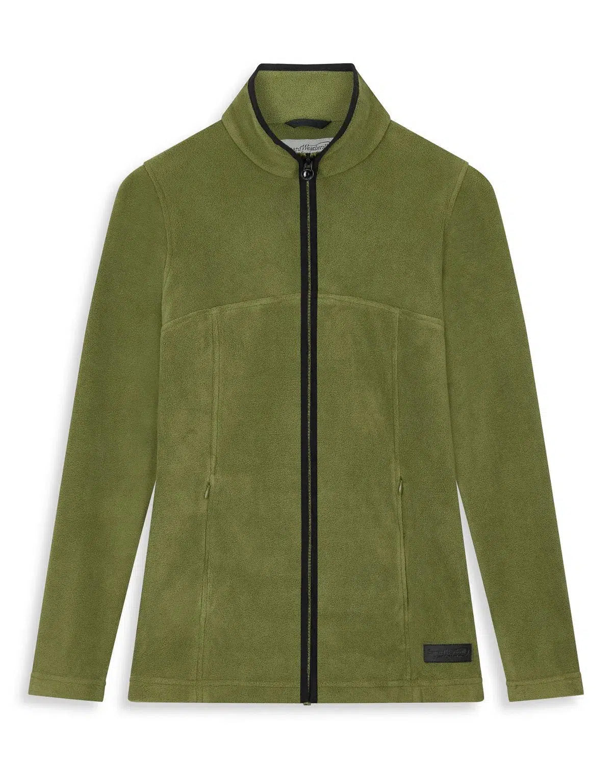 Ladies Full Zip Summer Fleece Loden-MALFORD OF LONDON SAVILE ROW MENSWEAR OUTLET