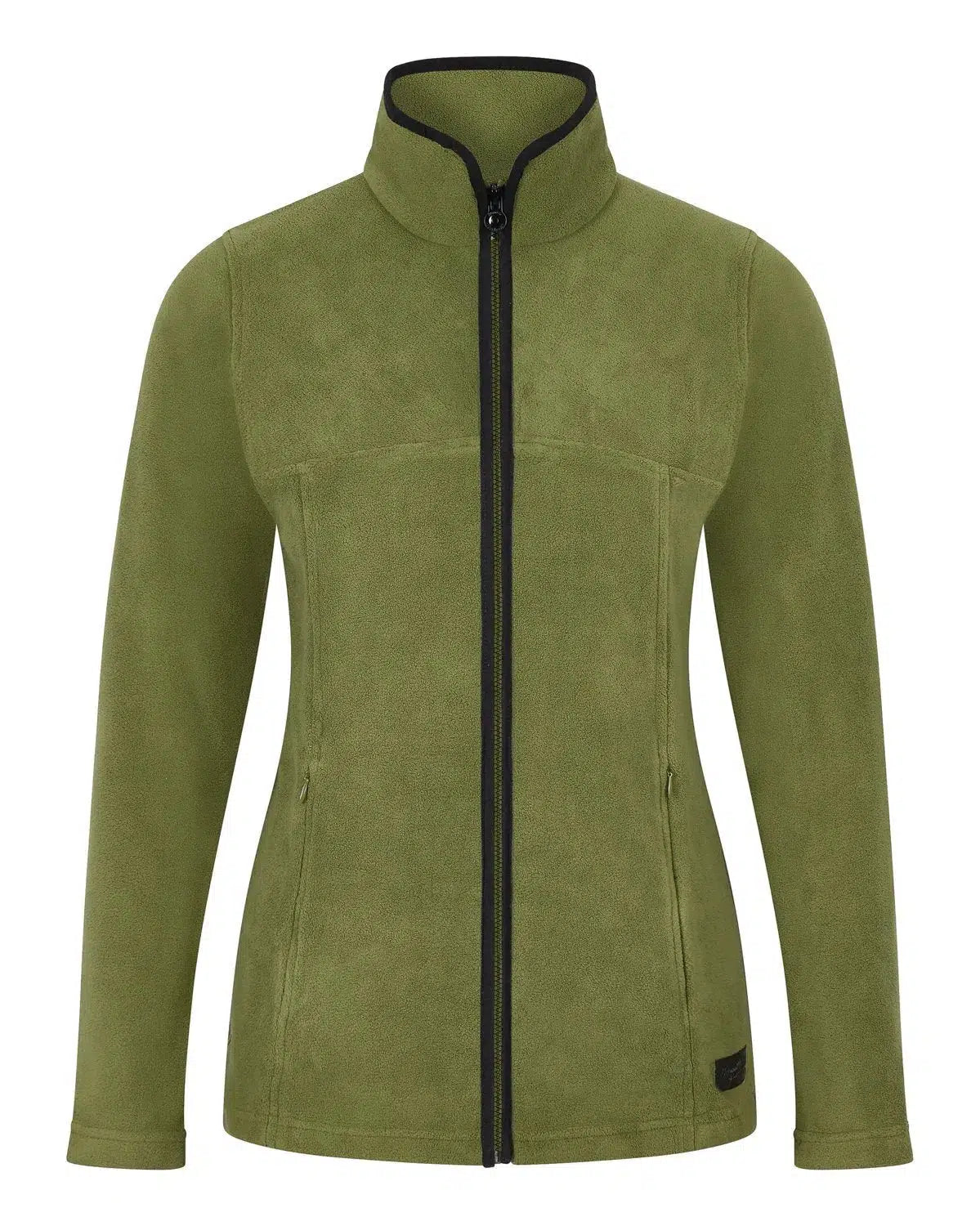 Ladies Full Zip Summer Fleece Loden-MALFORD OF LONDON SAVILE ROW MENSWEAR OUTLET