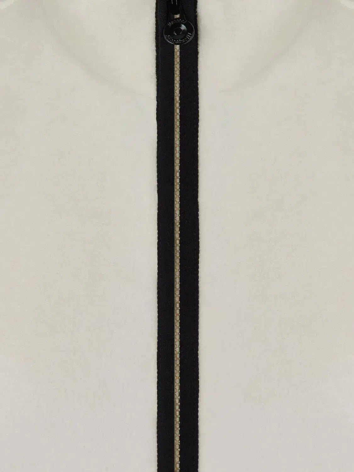 Ladies Gilet Summer Fleece Cream-MALFORD OF LONDON SAVILE ROW MENSWEAR OUTLET