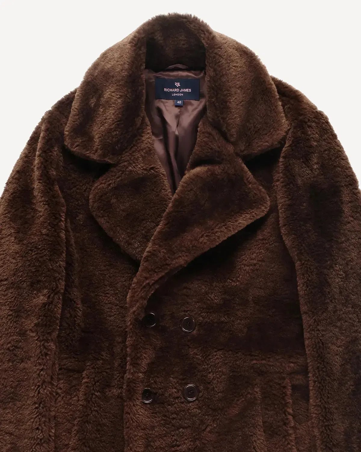 Richard James Belted Teddy - Brown – Savile Row Menswear Outlet | Malford of London