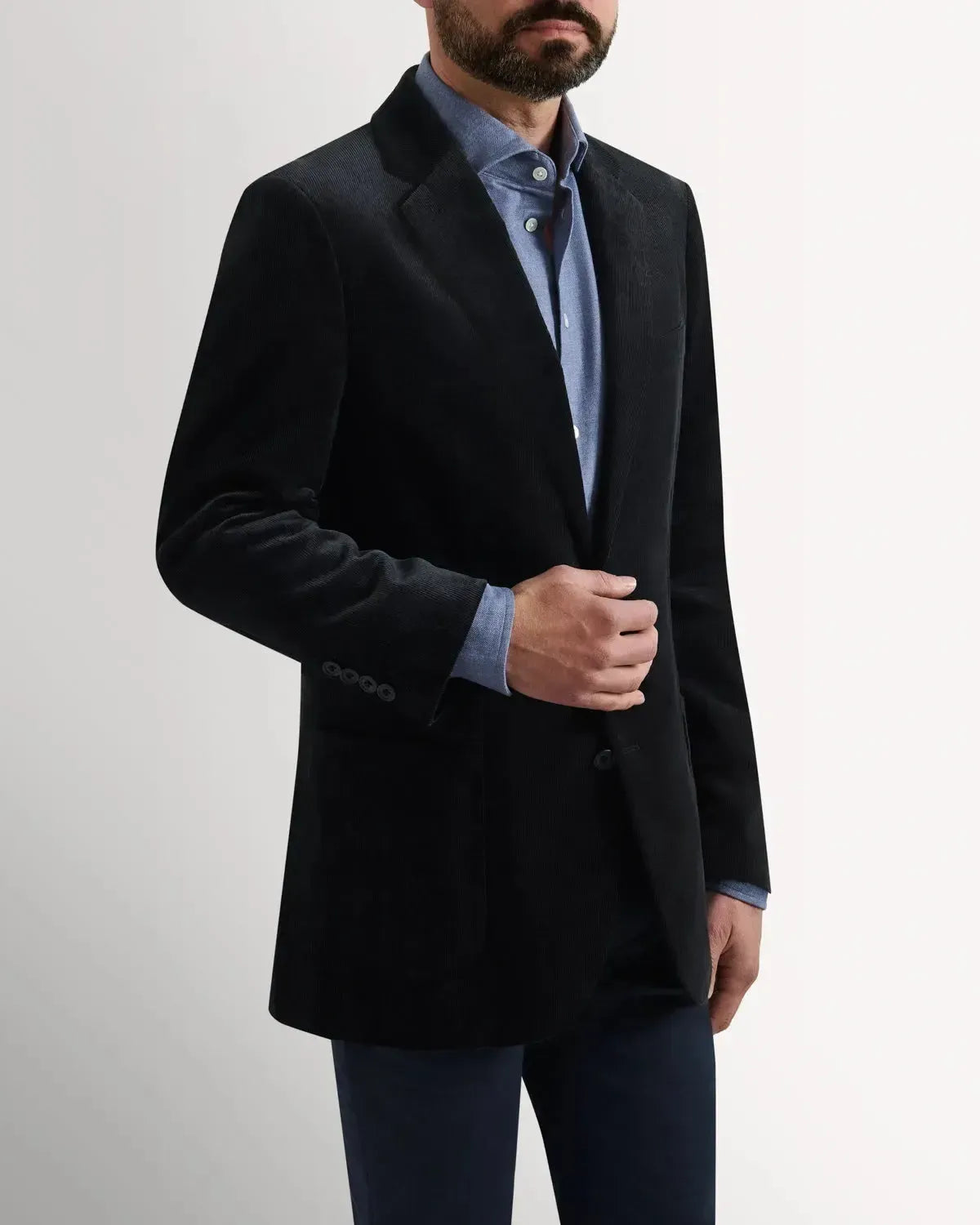 Richard James Classic Green Cord JKT-MALFORD OF LONDON SAVILE ROW MENSWEAR OUTLET