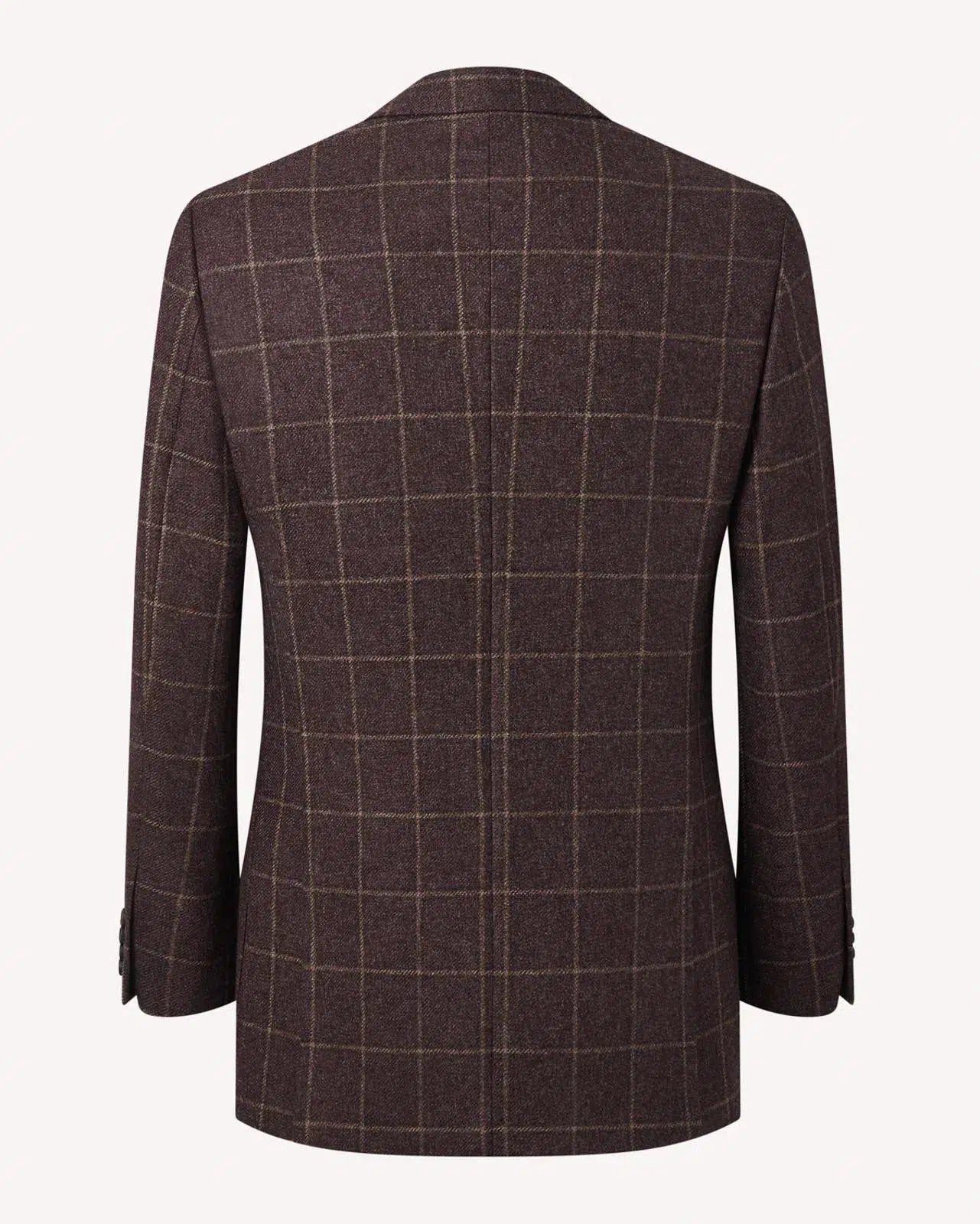 Richard James Large Window Check Tweed Jacket Brown/Camel-MALFORD OF LONDON SAVILE ROW MENSWEAR OUTLET