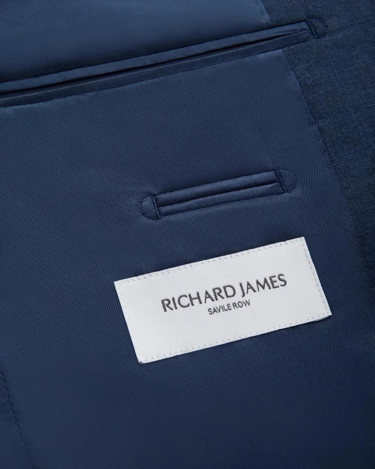 Richard James Linen Jacket Navy-MALFORD OF LONDON SAVILE ROW MENSWEAR OUTLET