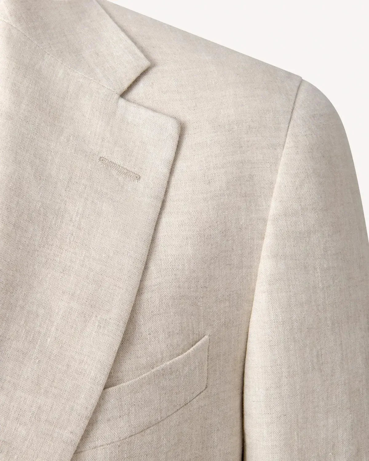 Richard James Linen Jacket Sand-MALFORD OF LONDON SAVILE ROW MENSWEAR OUTLET