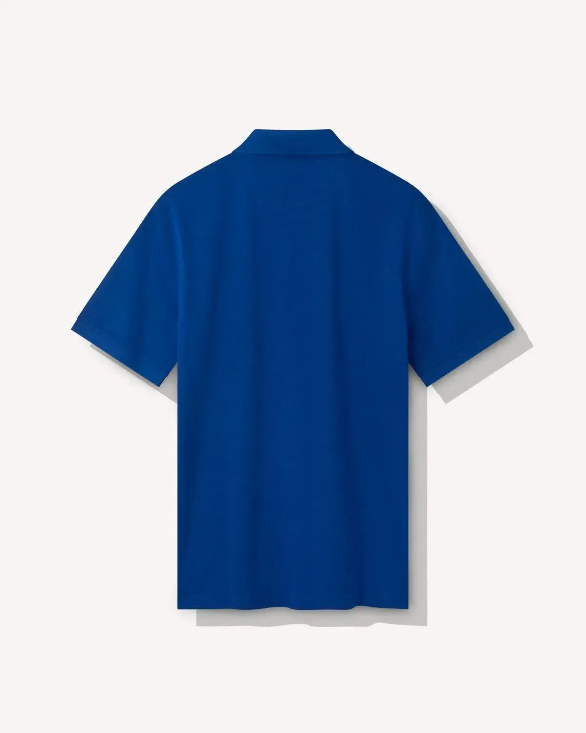 Richard James Mercerised Cotton Polo Shirt Air Force Blue-MALFORD OF LONDON SAVILE ROW MENSWEAR OUTLET