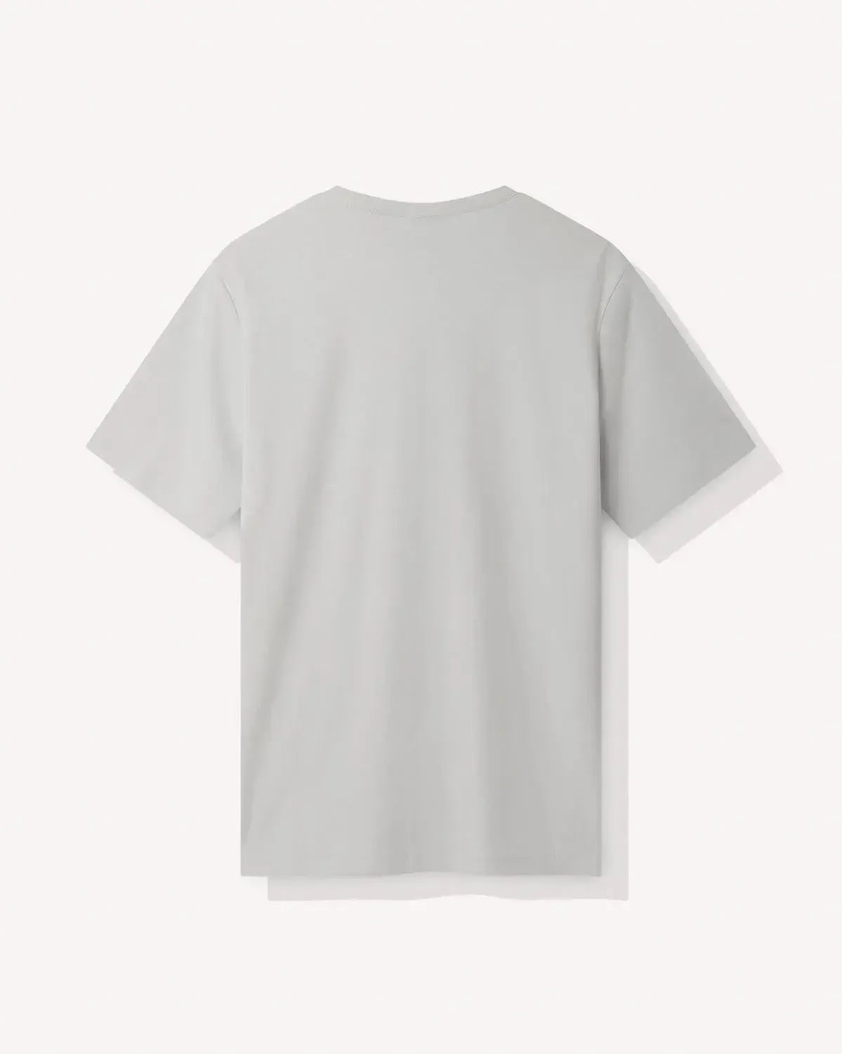 Richard James Mercerised Cotton T-Shirt Dove Grey-MALFORD OF LONDON SAVILE ROW MENSWEAR OUTLET