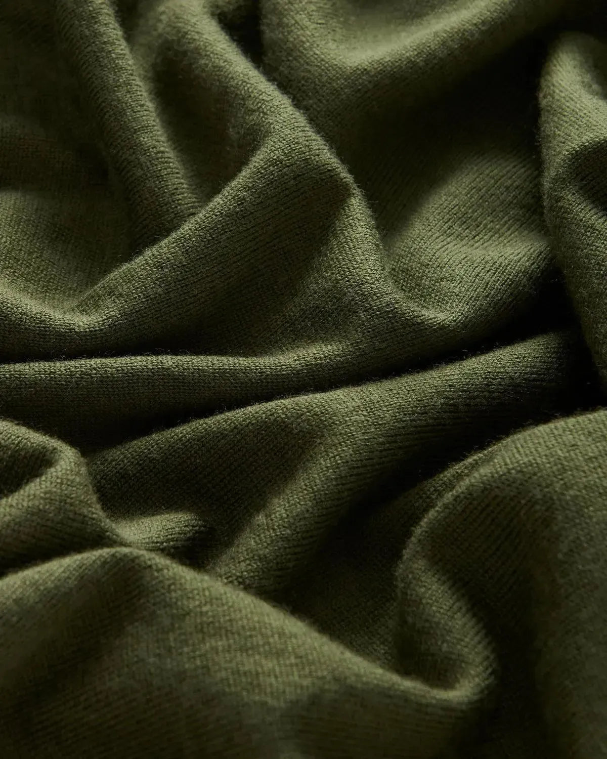 Richard James Merino Wool Crew Neck Knit Sage-MALFORD OF LONDON SAVILE ROW MENSWEAR OUTLET