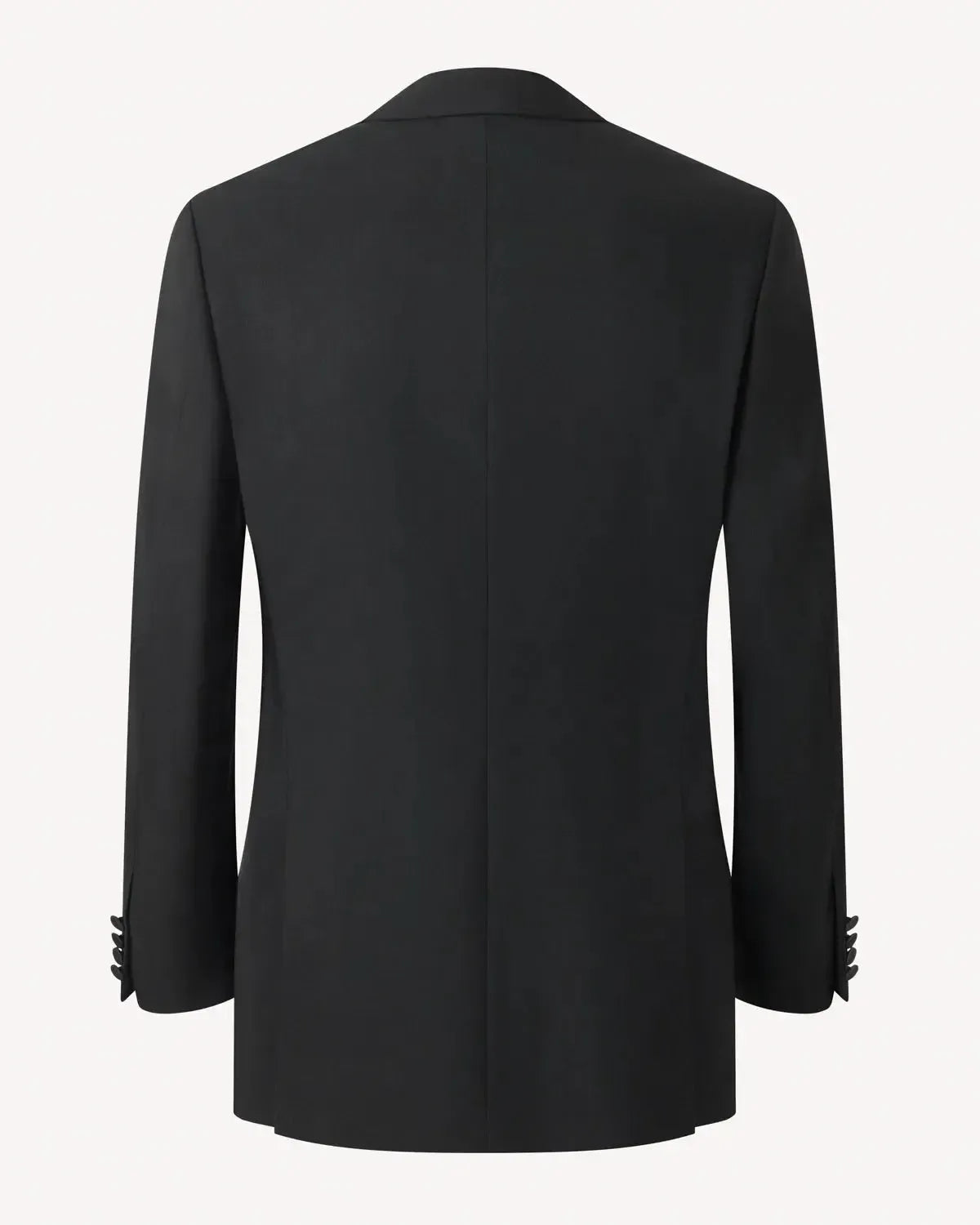 Richard James Peak Lapel Dinner Suit Black-MALFORD OF LONDON SAVILE ROW MENSWEAR OUTLET