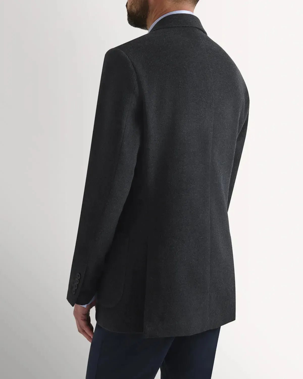 Richard James SB Wool JKT Charcoal - Savile Row Formalwear Outlet - Malford of London