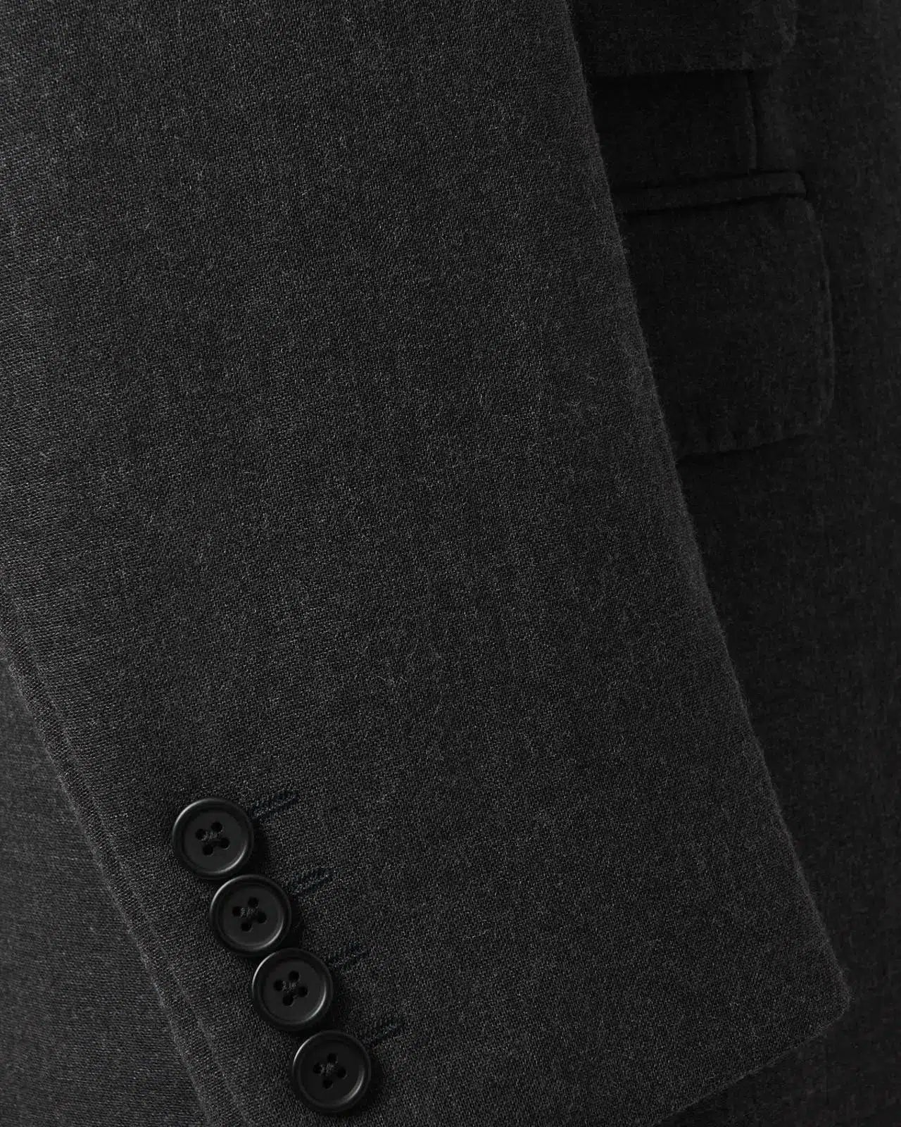 Richard James SB2 Worsted Wool Mix Travel Suit Charcoal Grey-MALFORD OF LONDON SAVILE ROW MENSWEAR OUTLET