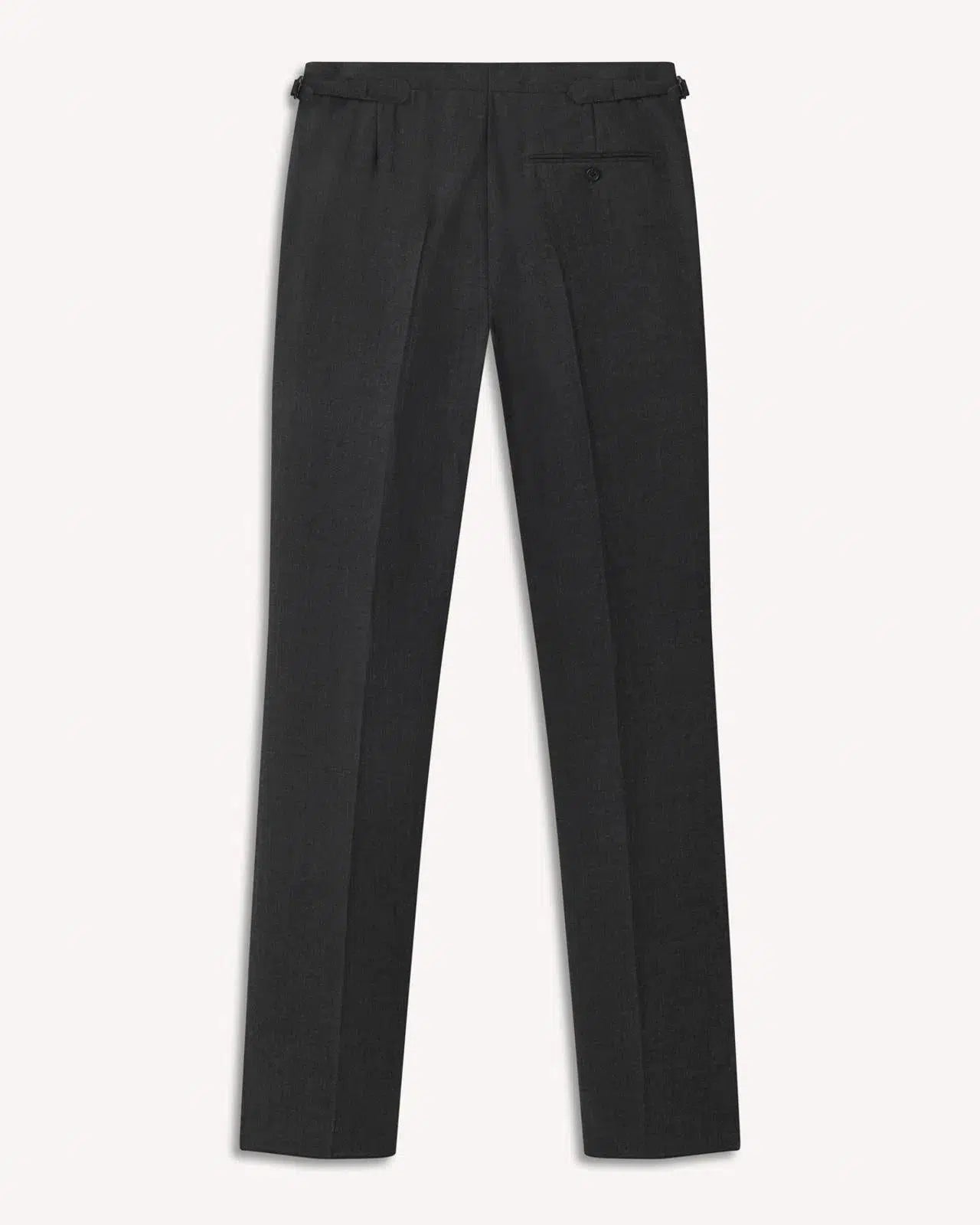 Richard James SB2 Worsted Wool Mix Travel Suit Charcoal Grey-MALFORD OF LONDON SAVILE ROW MENSWEAR OUTLET