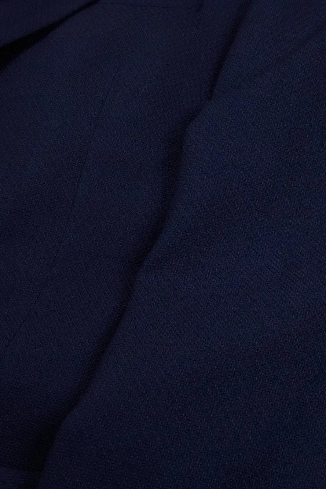 Richard James Single Breasted 2 Button Textured Weave Jacket Navy-MALFORD OF LONDON SAVILE ROW MENSWEAR OUTLET