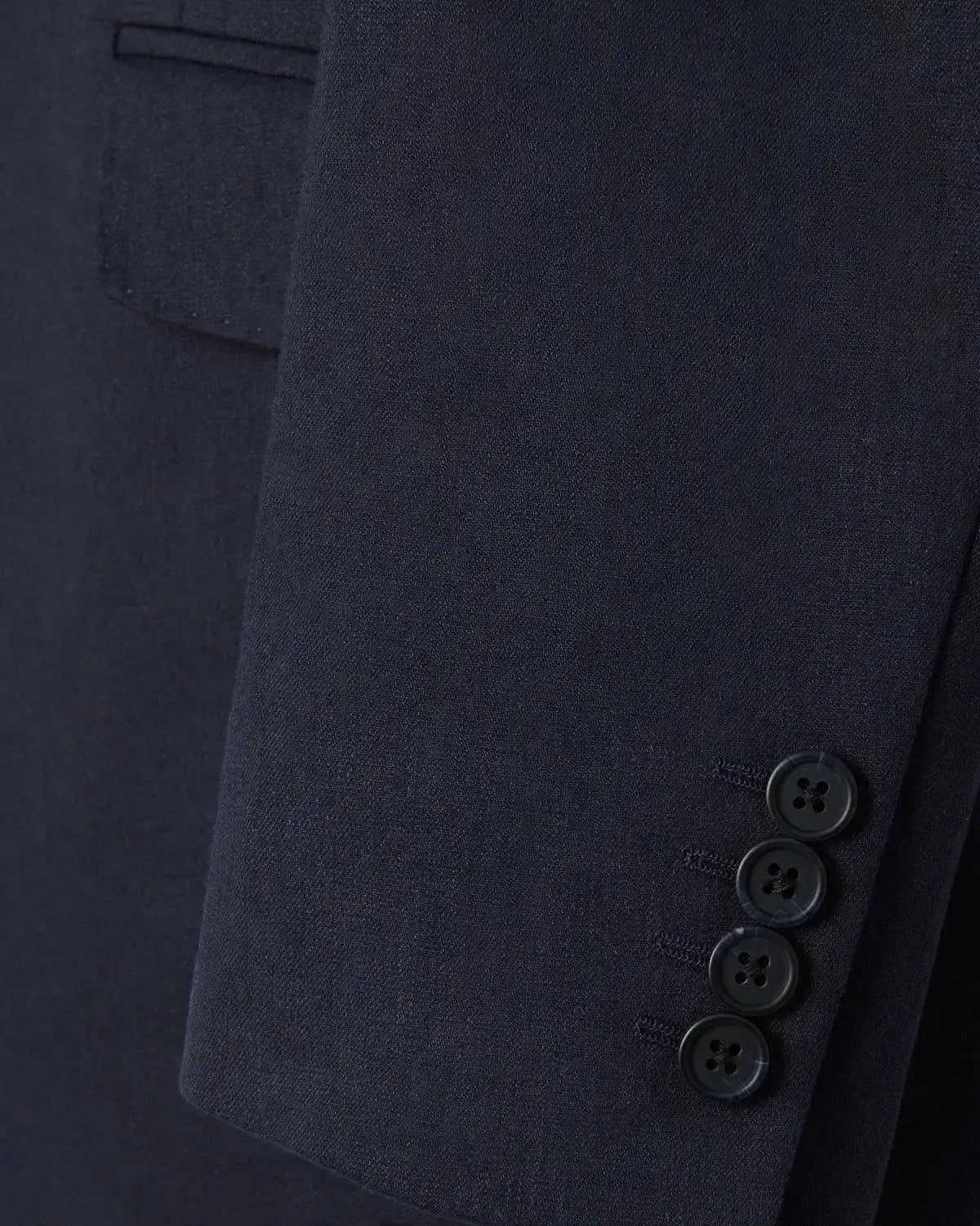 Richard James Suit Linen Cotton Mix Navy-MALFORD OF LONDON SAVILE ROW MENSWEAR OUTLET