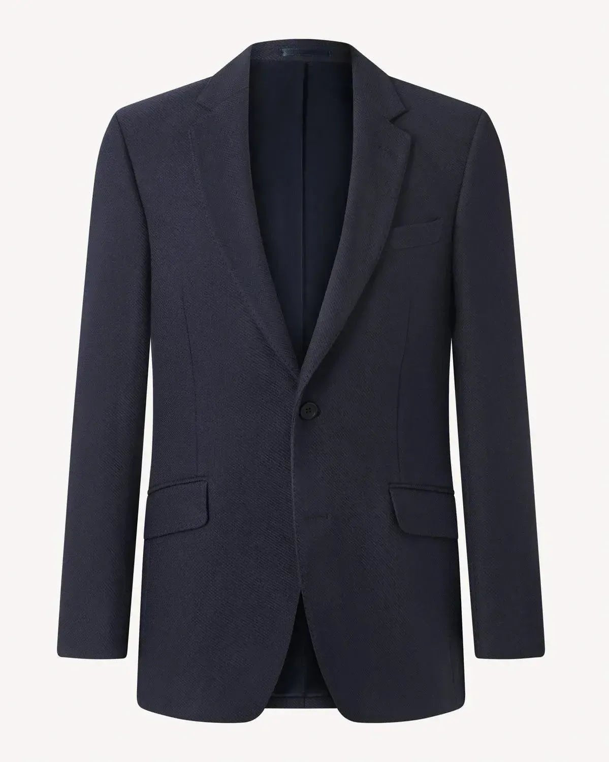 Richard James Suit Textured Navy - Savile Row Formalwear Outlet - Malford of London