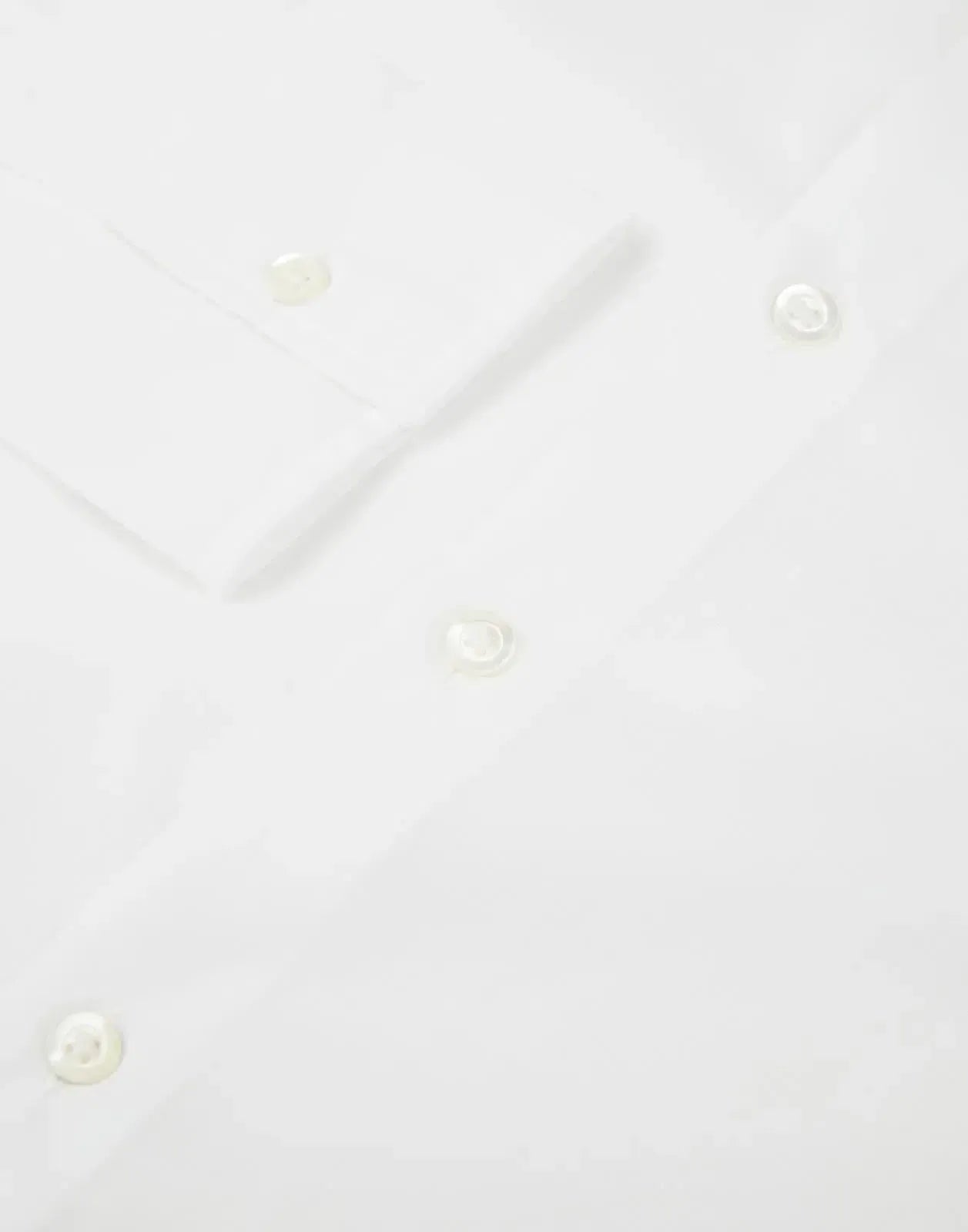 Richard James Tailored Fit Plain Poplin Shirt White-MALFORD OF LONDON SAVILE ROW MENSWEAR OUTLET