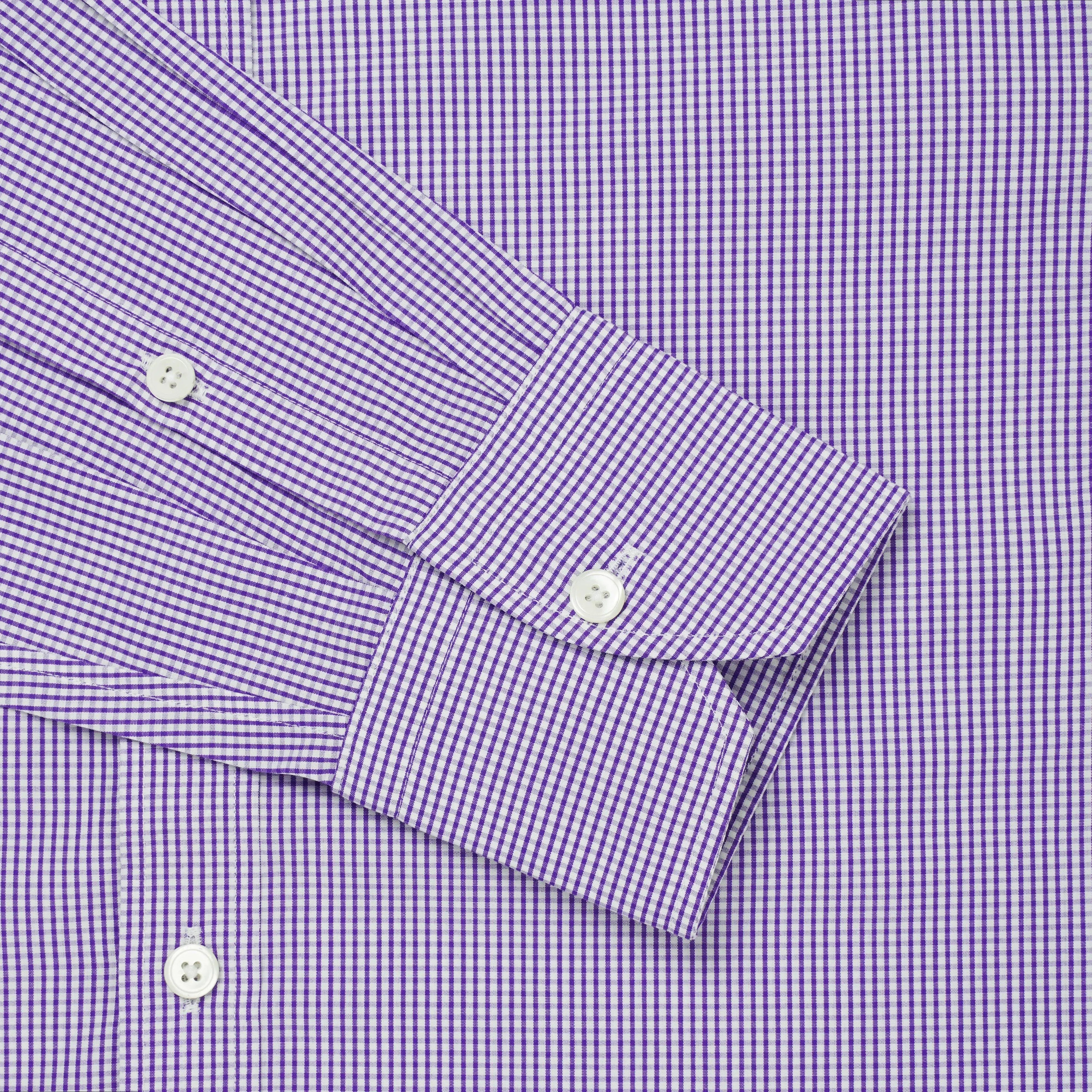 Thomas Pink Slim Fit Formal Fine Stripe Shirt-MALFORD OF LONDON SAVILE ROW MENSWEAR OUTLET