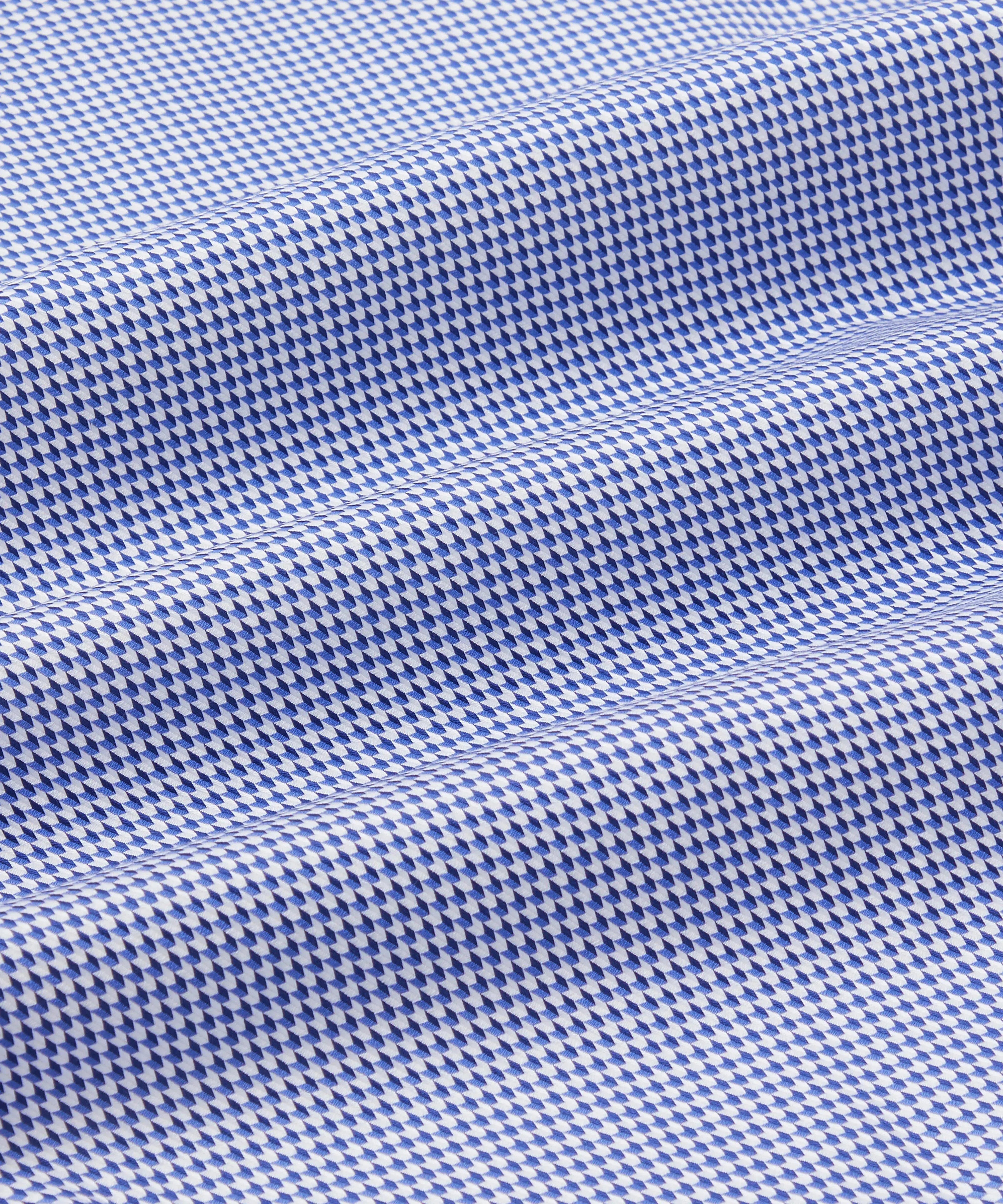 Thomas Pink Slim Fit Formal Geometric Pattern Shirt-MALFORD OF LONDON SAVILE ROW MENSWEAR OUTLET