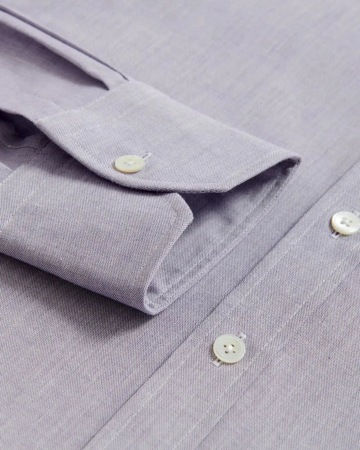 Thomas Pink Tailored Fit Formal Plain Chambray Shirt Lilac-MALFORD OF LONDON SAVILE ROW MENSWEAR OUTLET