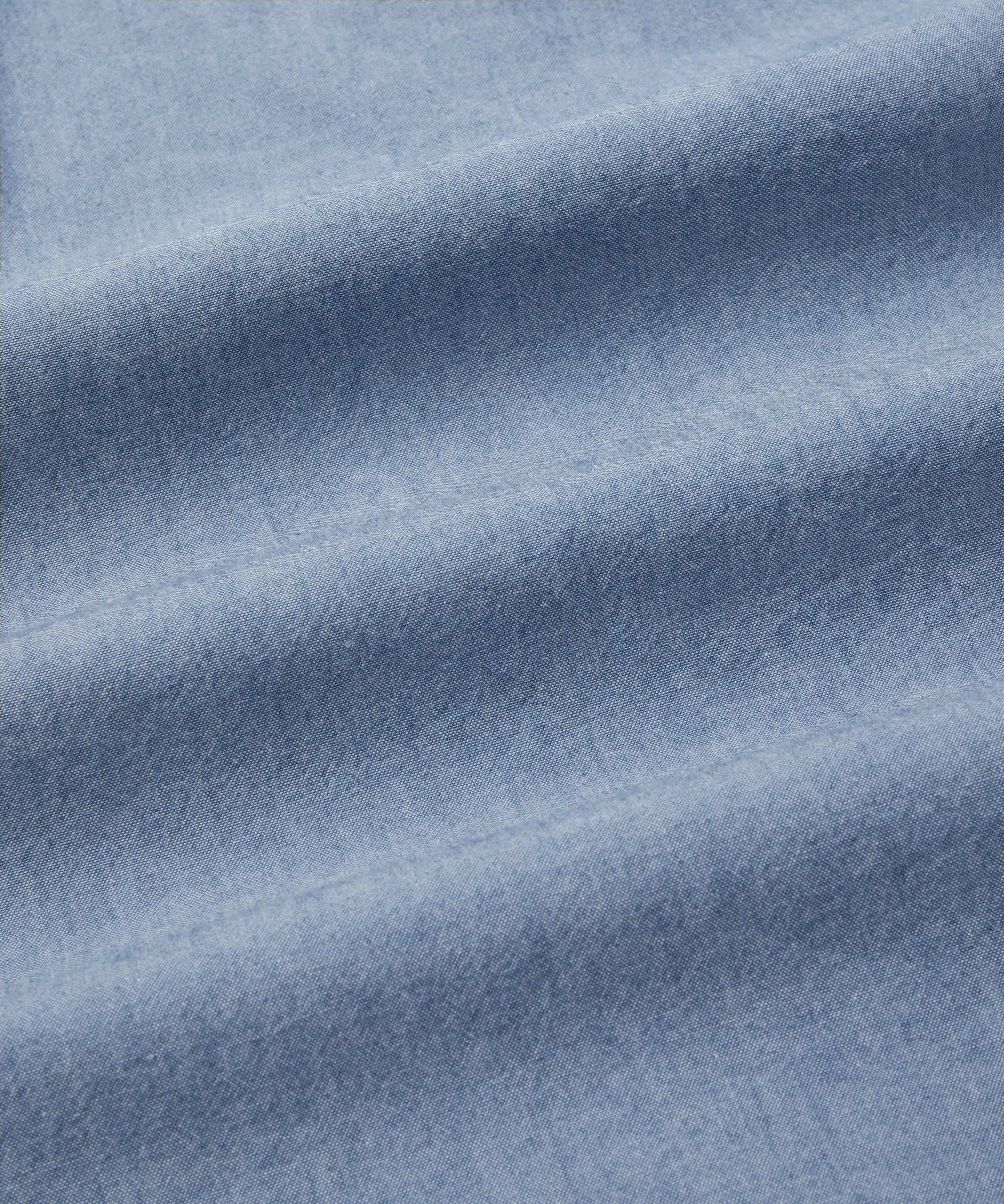 Thomas Pink Tailored Fit Smart Casual Washed Chambray Shirt-MALFORD OF LONDON SAVILE ROW MENSWEAR OUTLET