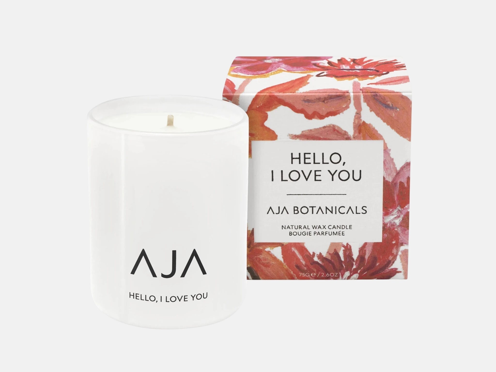 AJA Botanicals Hello, I Love You Votive Candle - White – Tailored Menswear | Malford of London