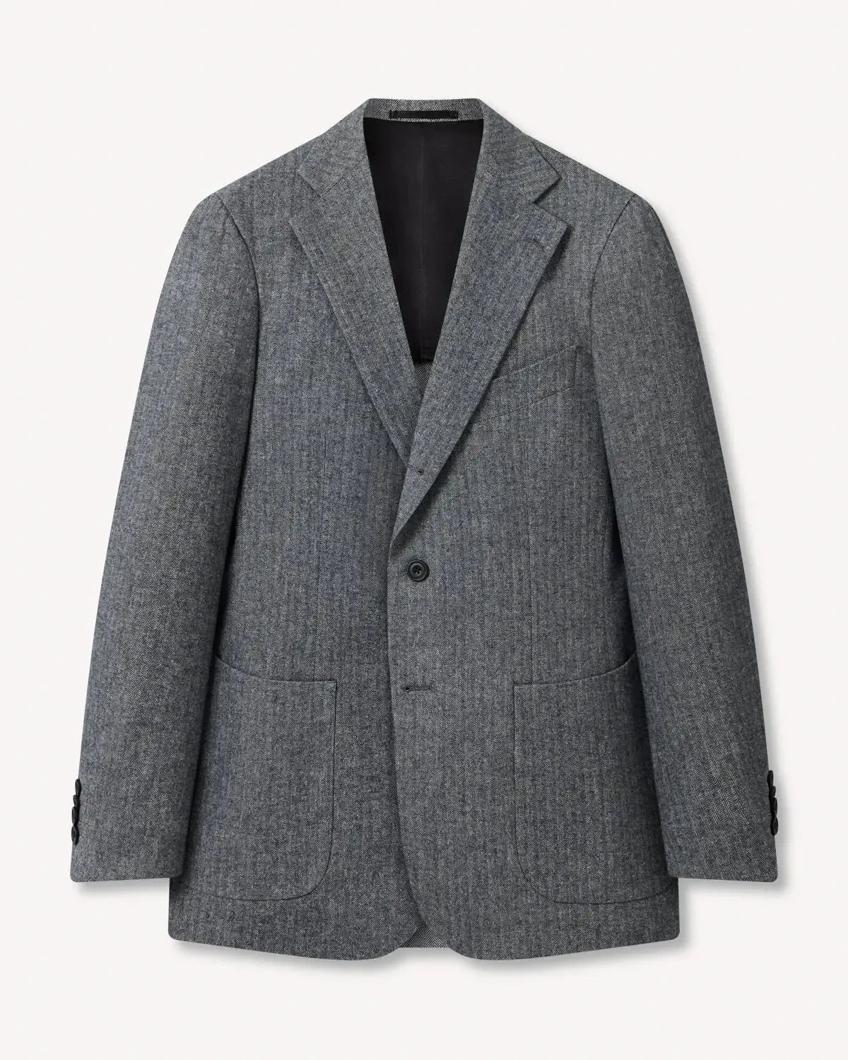 Bernard Weatherill Classic Herringbone Jacket - Malford_of_London_Tailoring_Archive