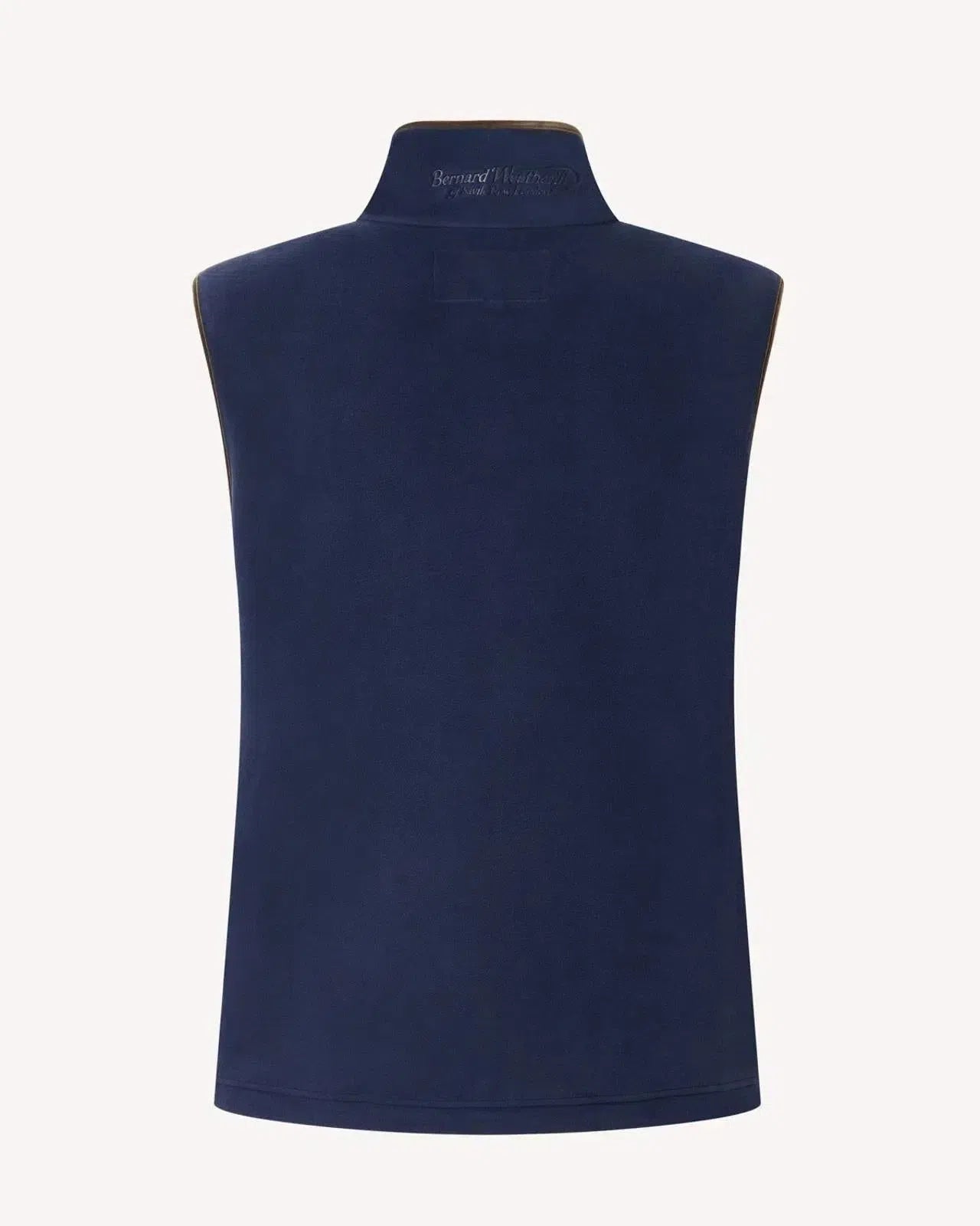 Bernard Weatherill Full Zip Fleece Gilet Blue - Savile Row Formalwear Outlet - Malford of London