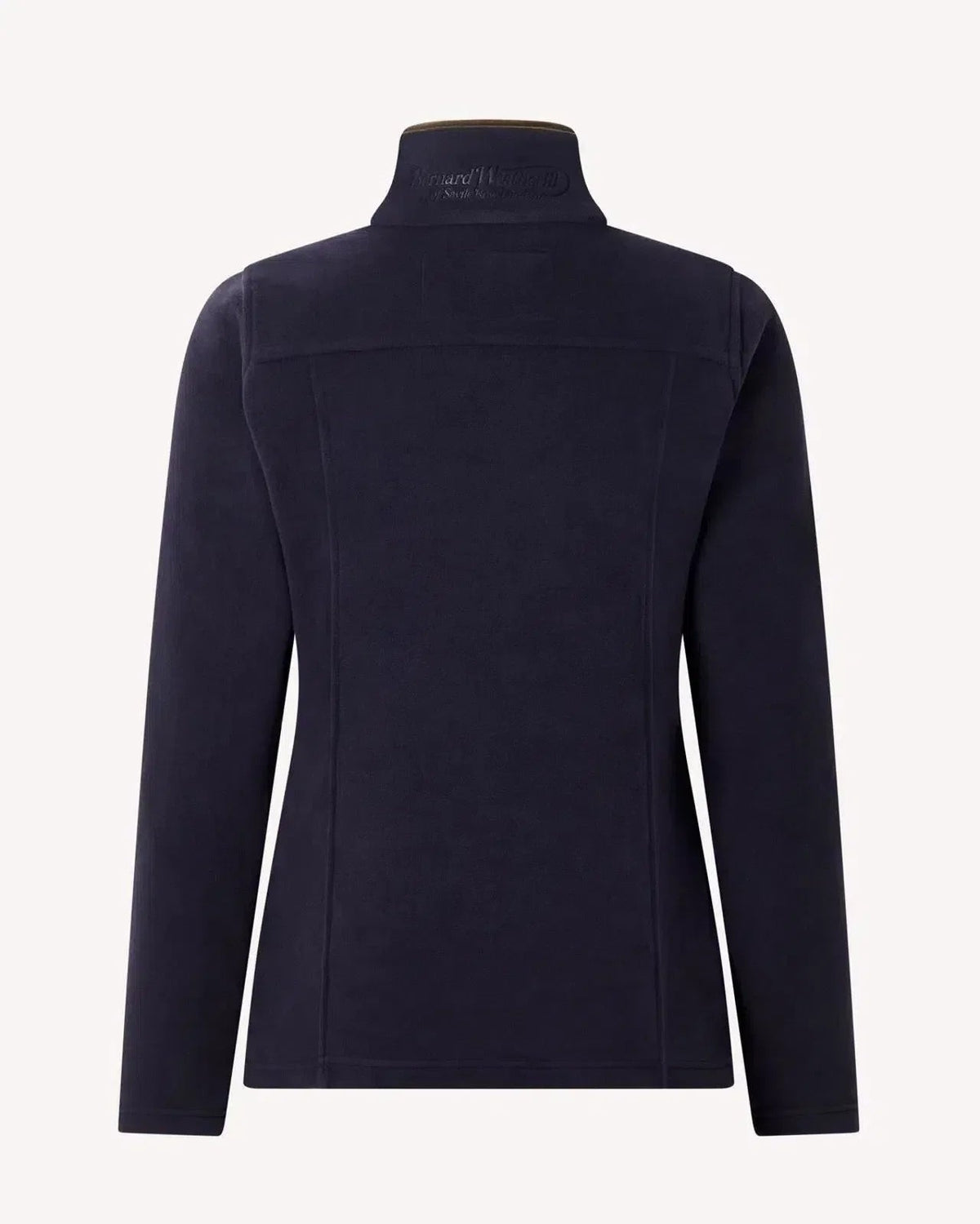 Bernard Weatherill Womens 1/4 Zip Fleece Jacket Dark Navy - Malford_of_London_Tailoring_Archive