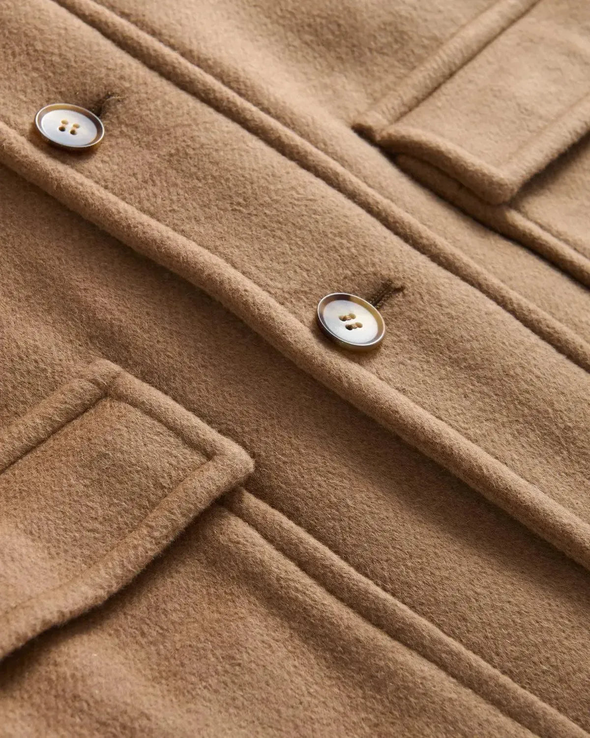 Bernard Weatherill Wool Cashmere Parker Camel - Malford_of_London_Tailoring_Archive