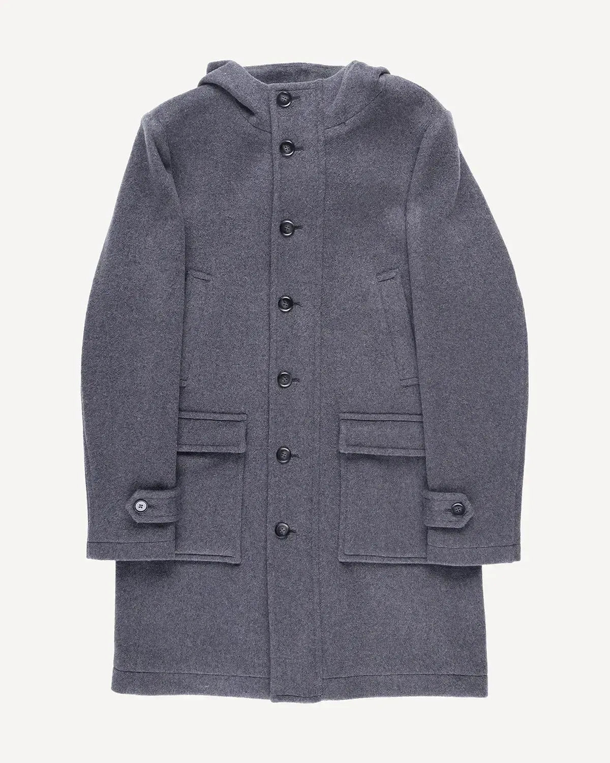 Bernard Weatherill Wool Cashmere Parker Grey - Malford_of_London_Tailoring_Archive