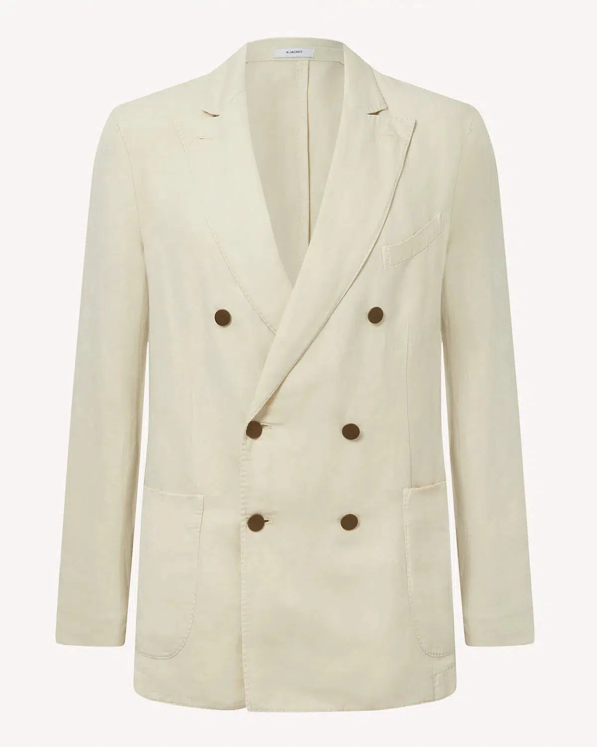 Boglioli L/W DB Linen Mix K - Jacket - Off White – Tailored Menswear | Malford of London