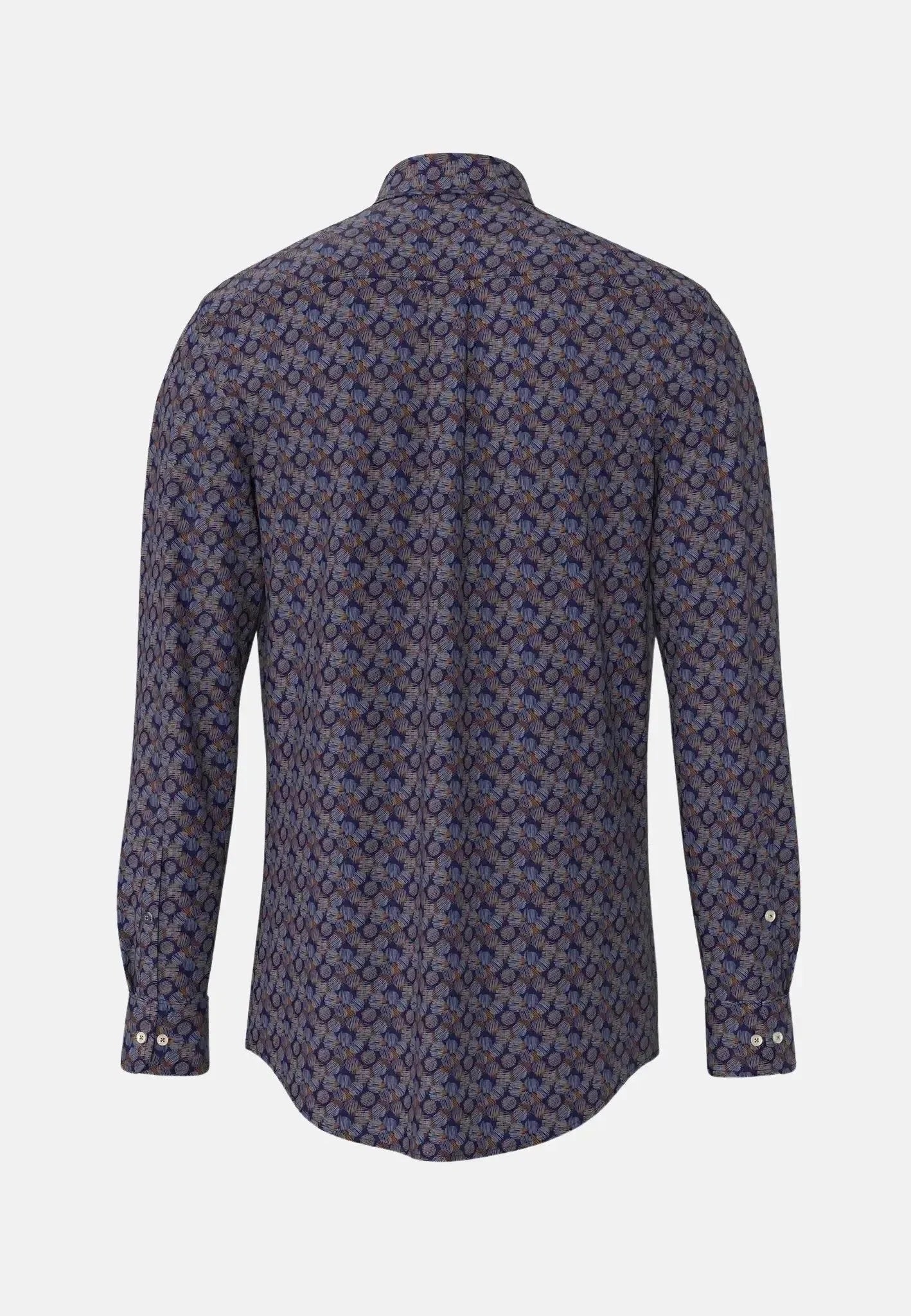 Fynch - Hatton Allover Modern Print Shirt Hazel – Tailored Menswear | Malford of London